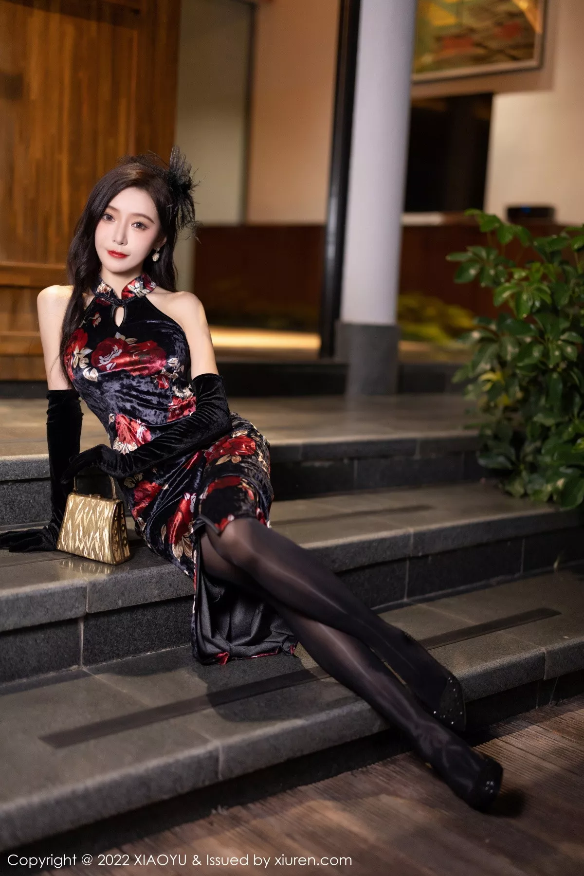 [XIAOYU语画界] 2022.11.22 VOL.909 王馨瑶yanni 旗袍黑丝 [90P] NO.8