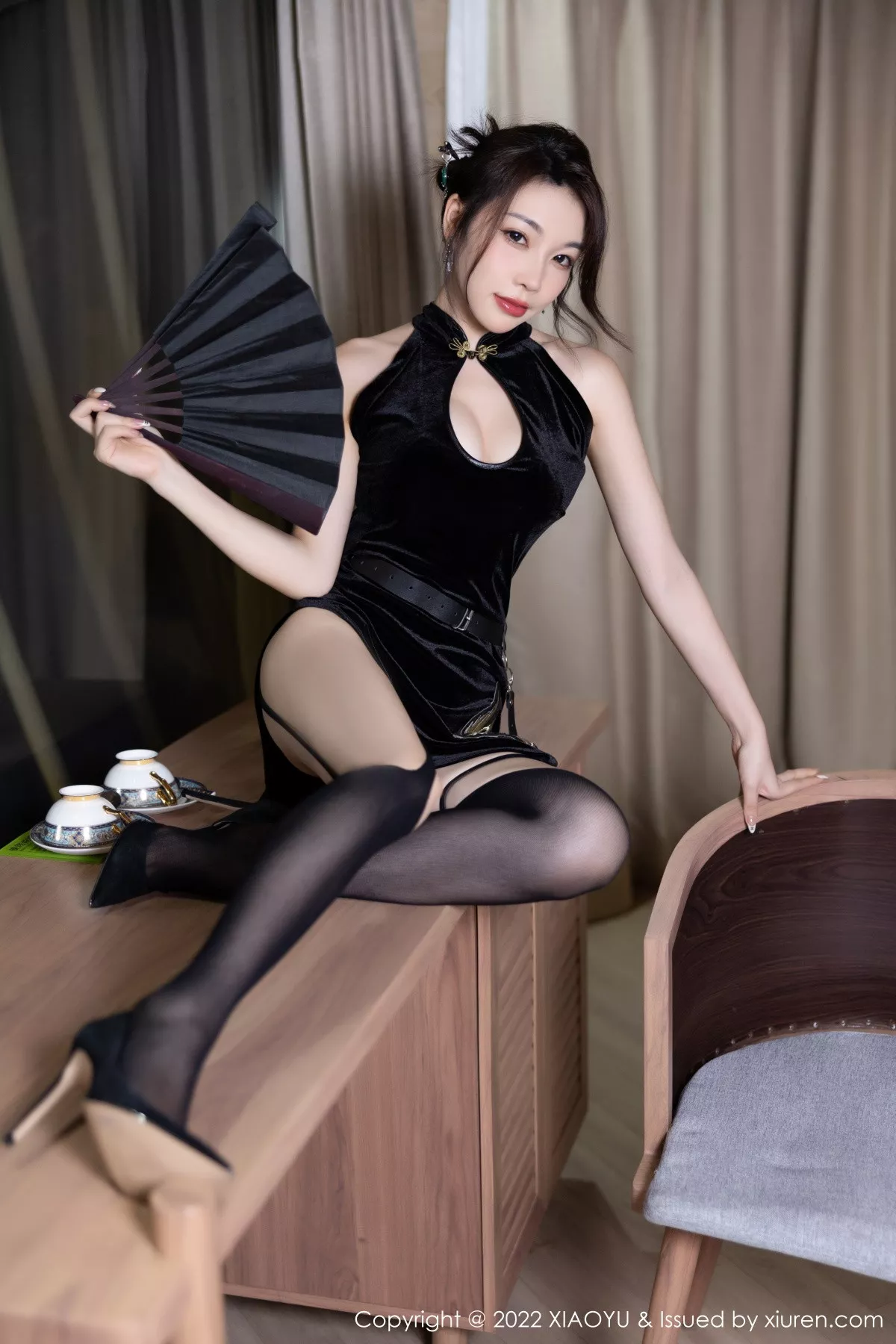 [XIAOYU语画界] 2022.12.08 VOL.921 徐莉芝Booty 旗袍美腿 [72P] NO.10