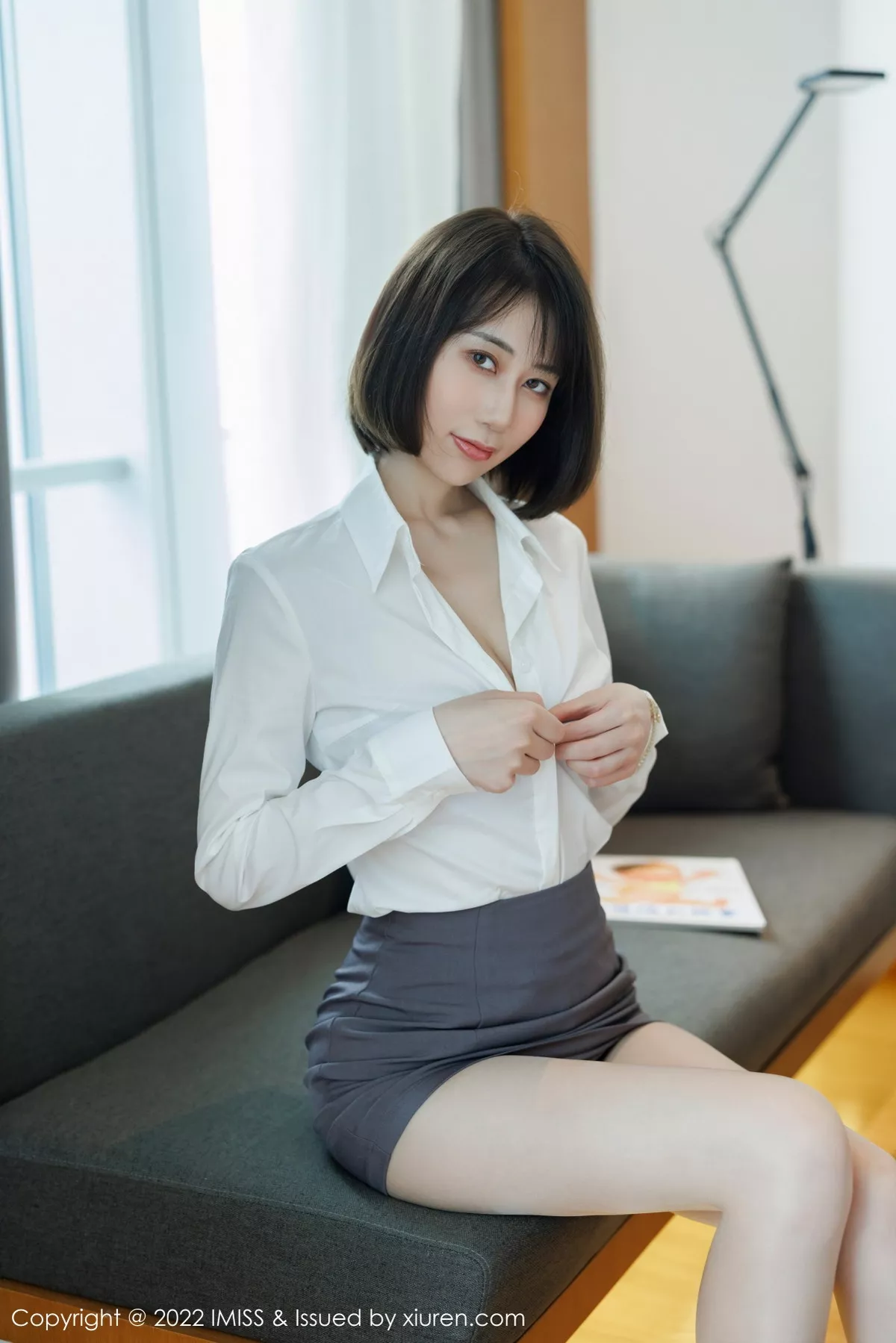 [IMISS爱蜜社] 2022.12.12 VOL.709 瑞妤 制服短裙 [68P] NO.6