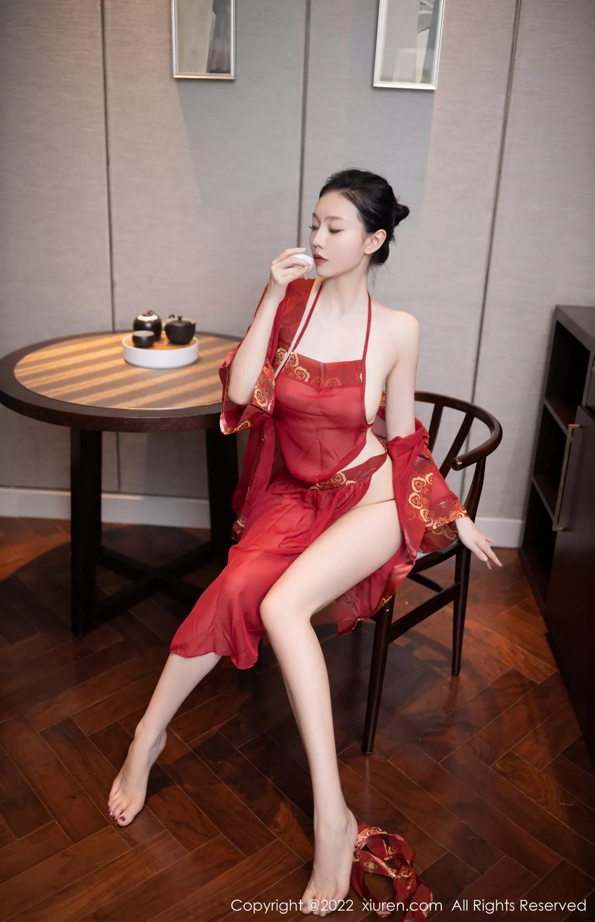 [XiuRen秀人网] 2022.12.13 No.5992 安然anran 布兜美腿 [80P] NO.8