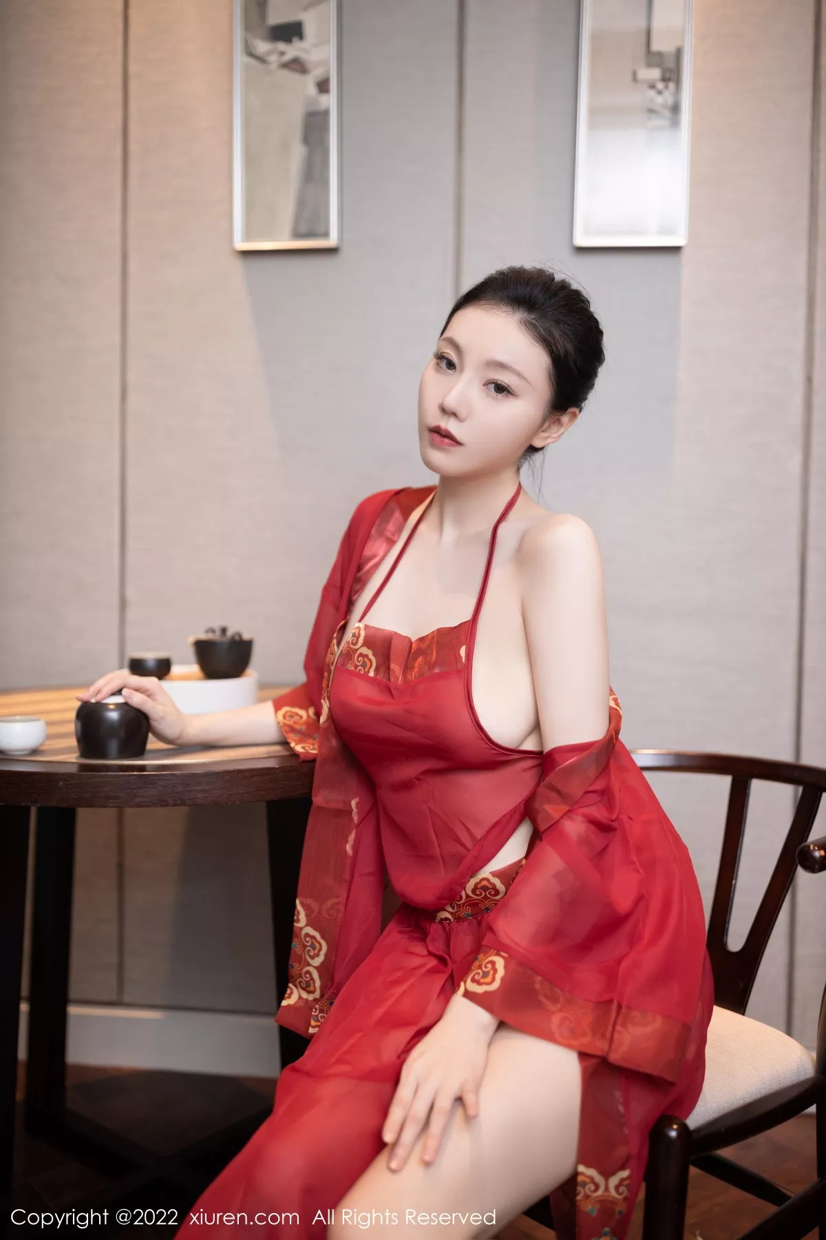 [XiuRen秀人网] 2022.12.13 No.5992 安然anran 布兜美腿 [80P] NO.6