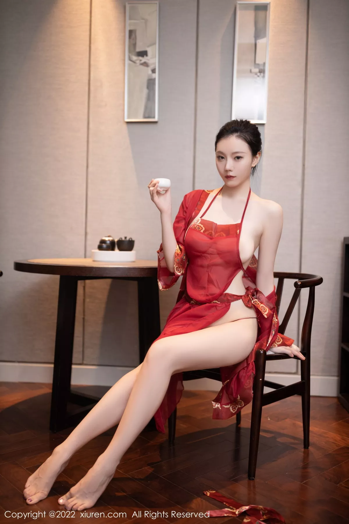 [XiuRen秀人网] 2022.12.13 No.5992 安然anran 布兜美腿 [80P] NO.4