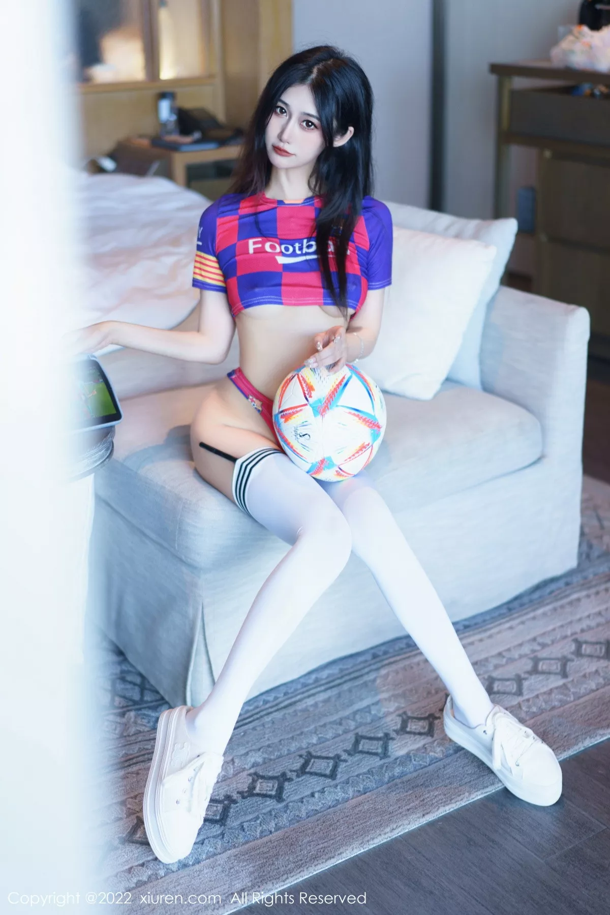 [XiuRen秀人网] 2022.12.15 No.6004 laura阿姣 美腿足球 [71P] NO.4