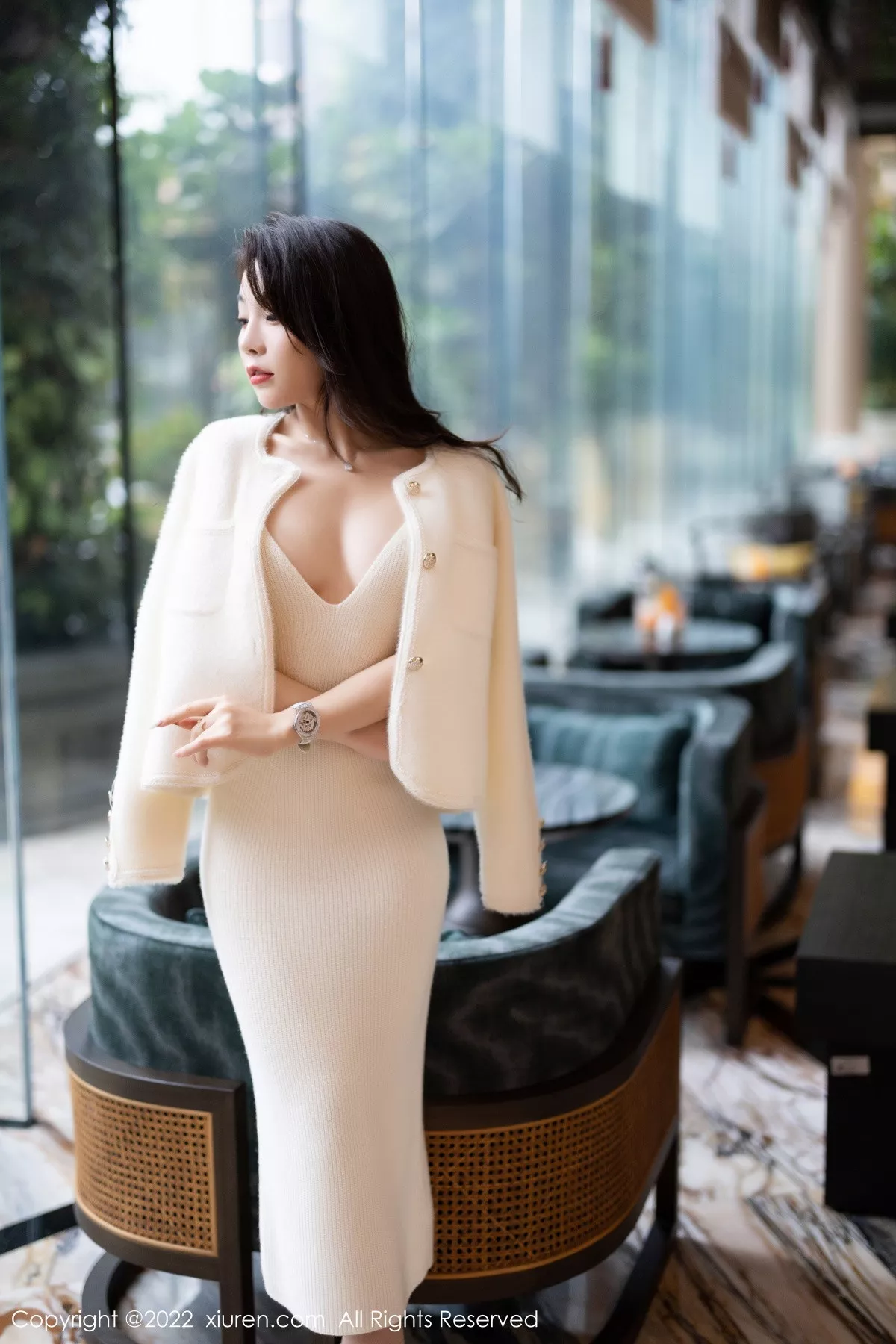 [XiuRen秀人网] 2022.12.16 No.6010 徐莉芝Booty 长裙美腿 [82P] NO.3