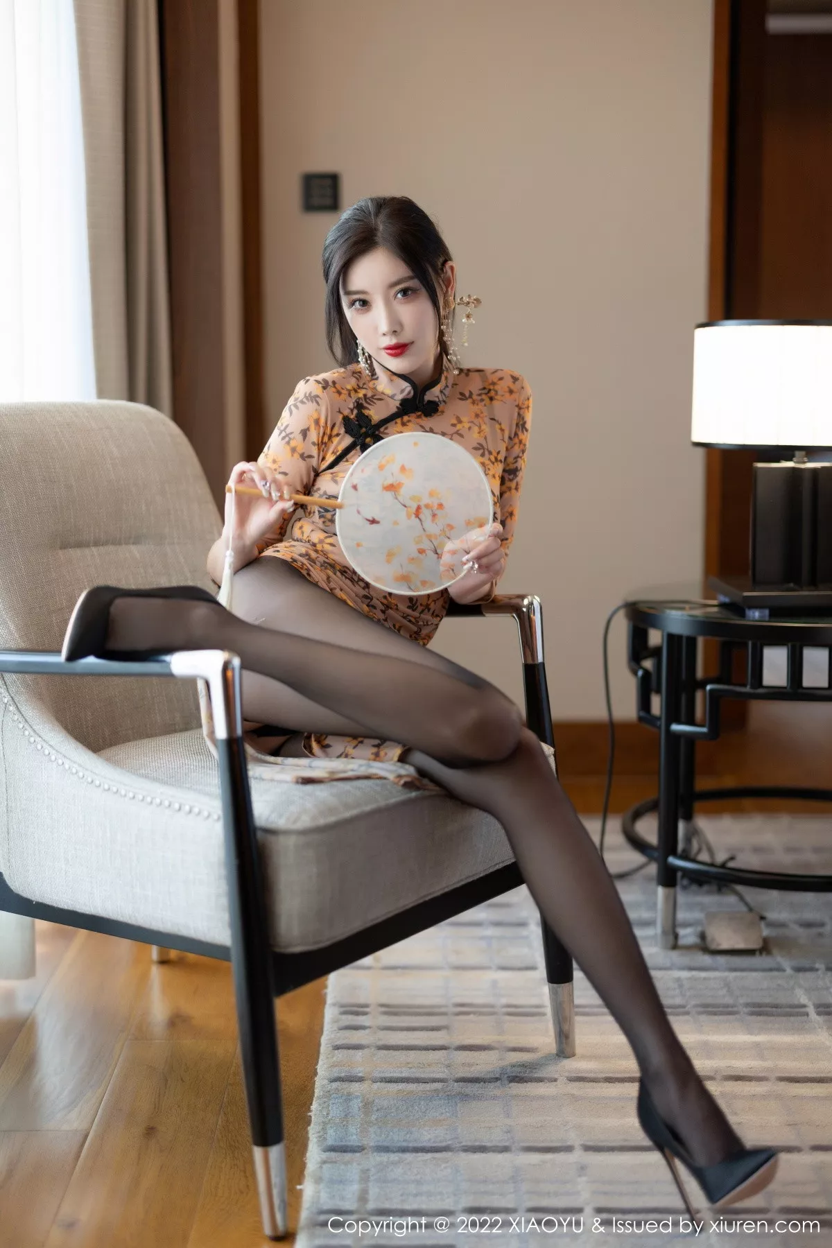 [XIAOYU语画界] 2022.12.16 VOL.927 杨晨晨Yome 旗袍美腿 [88P] NO.12