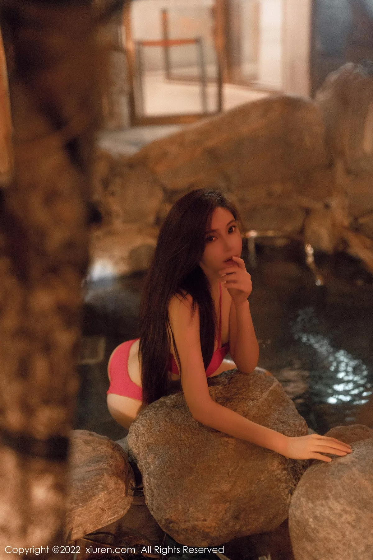 [XiuRen秀人网] 2022.12.19 No.6014 Carol周妍希 温泉美臀 [58P] NO.4