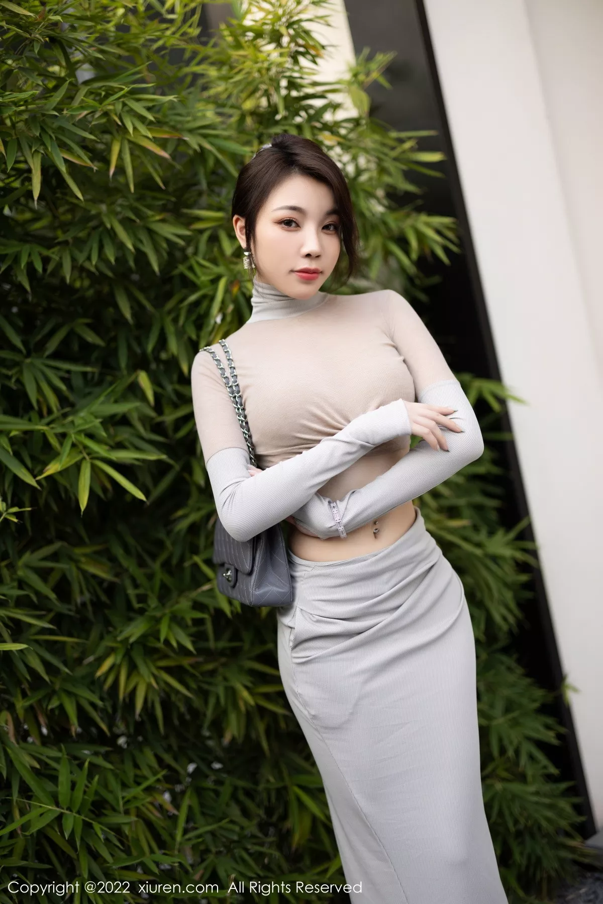 [XiuRen秀人网] 2022.11.22 No.5895 徐莉芝Booty 黑丝美腿 [91P] NO.2