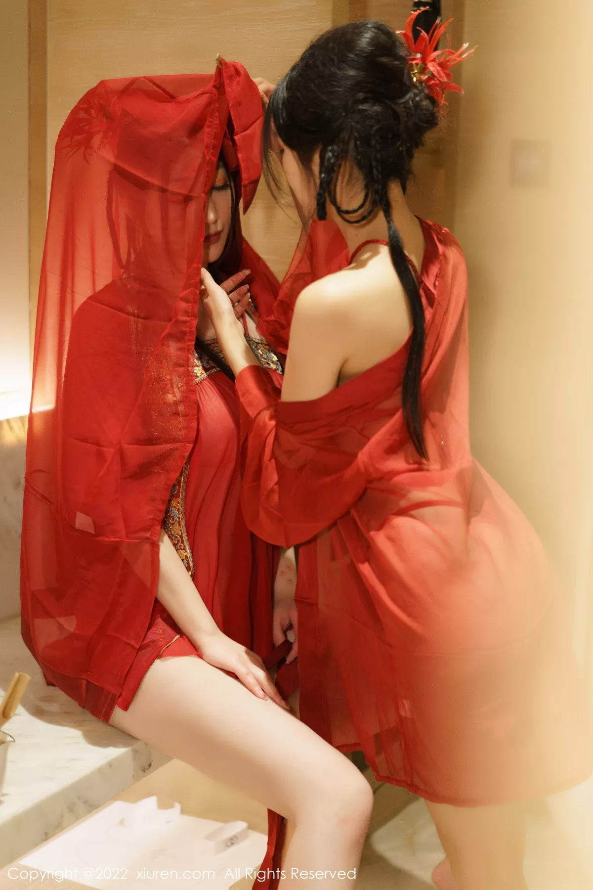 [XiuRen秀人网] 2022.12.30 No.6068 laura阿姣＆妲己_Toxic 美臀美腿 [79P] NO.8