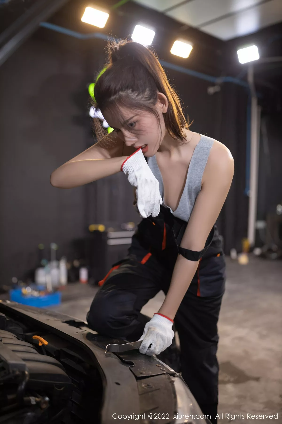 [XiuRen秀人网] 2022.12.30 No.6072 就是阿朱啊 洗车工角色 [90P] NO.2