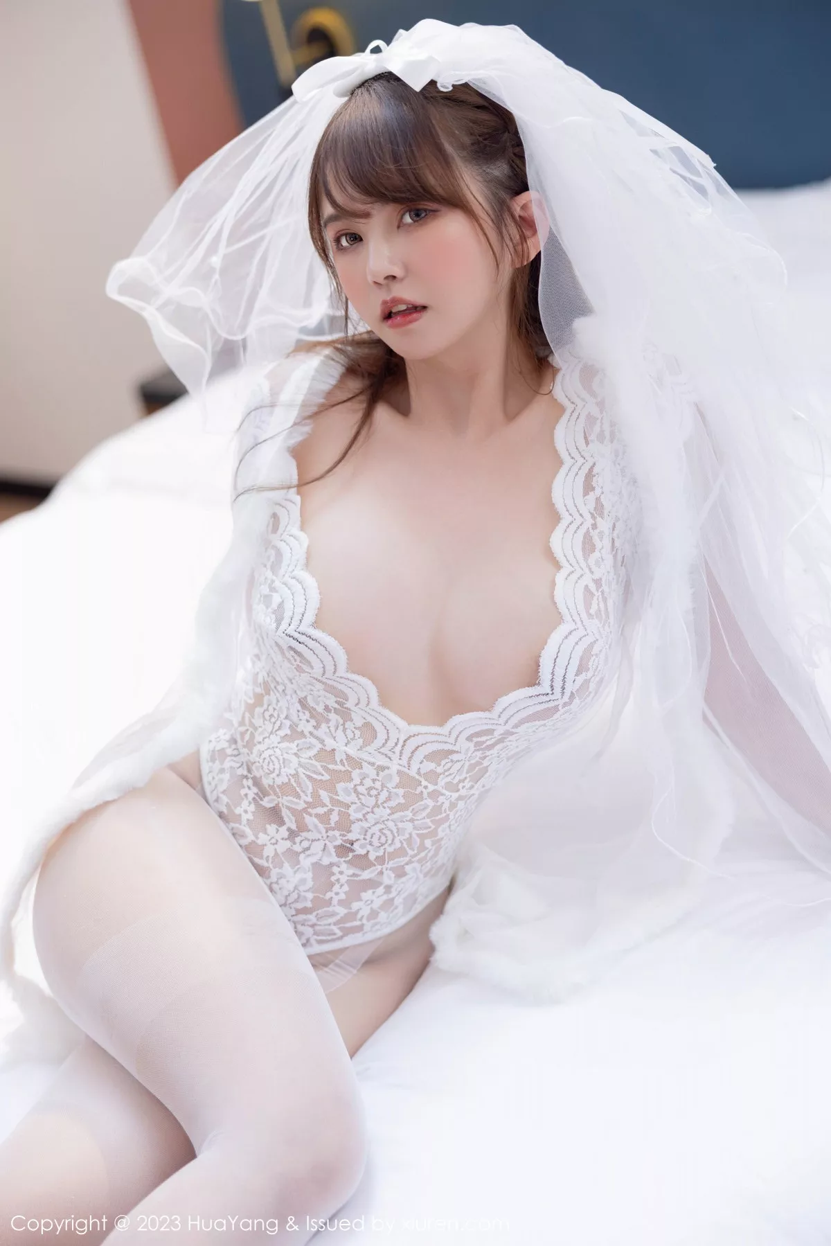 [HuaYang花漾] 2023.01.03 VOL.524 张思允Nice 婚纱美臀 [63P] NO.9