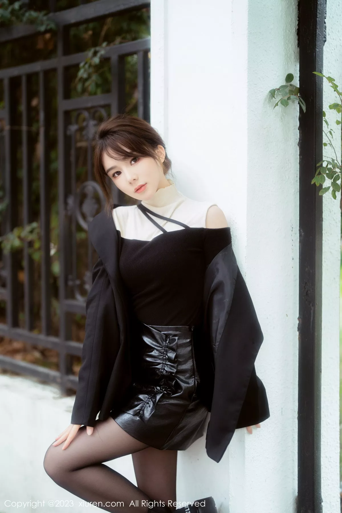 [XiuRen秀人网] 2023.01.04 No.6080 婠婠么 黑丝美腿 [79P] NO.9