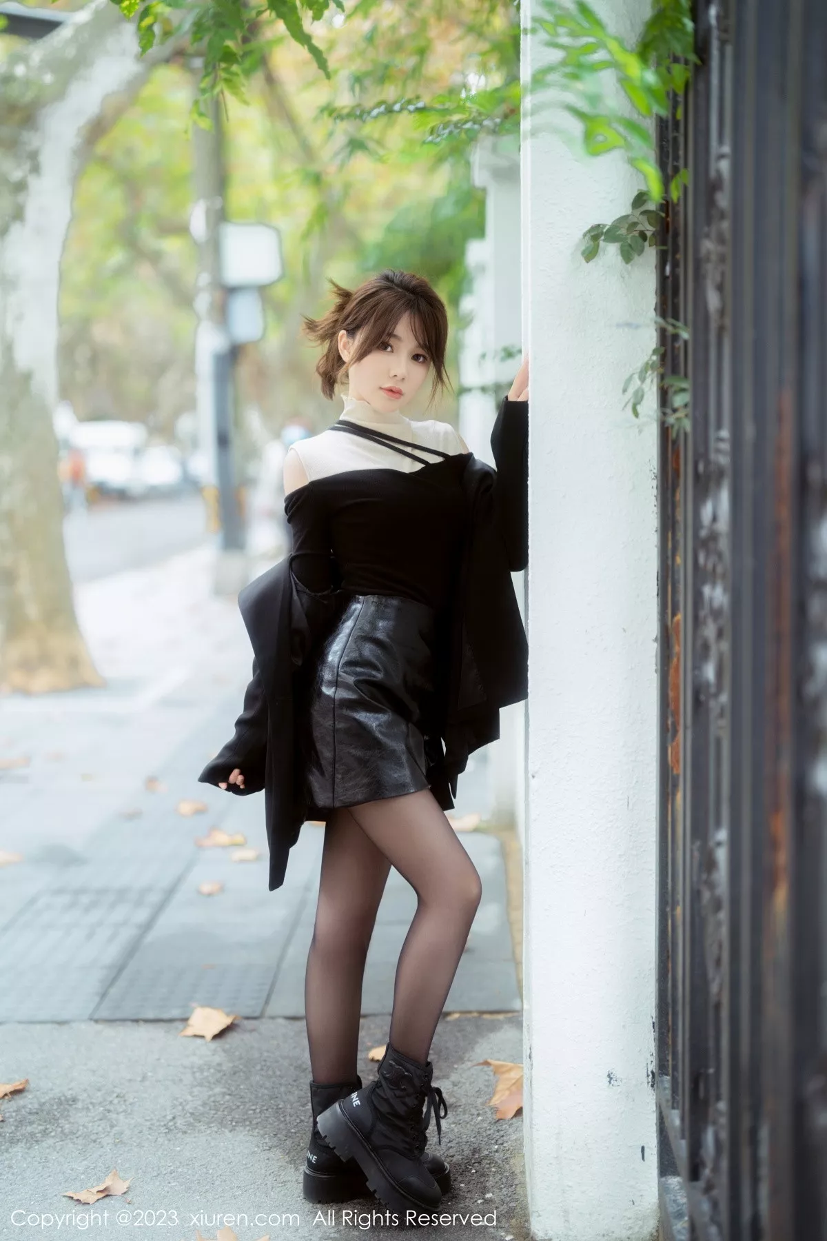 [XiuRen秀人网] 2023.01.04 No.6080 婠婠么 黑丝美腿 [79P] NO.7