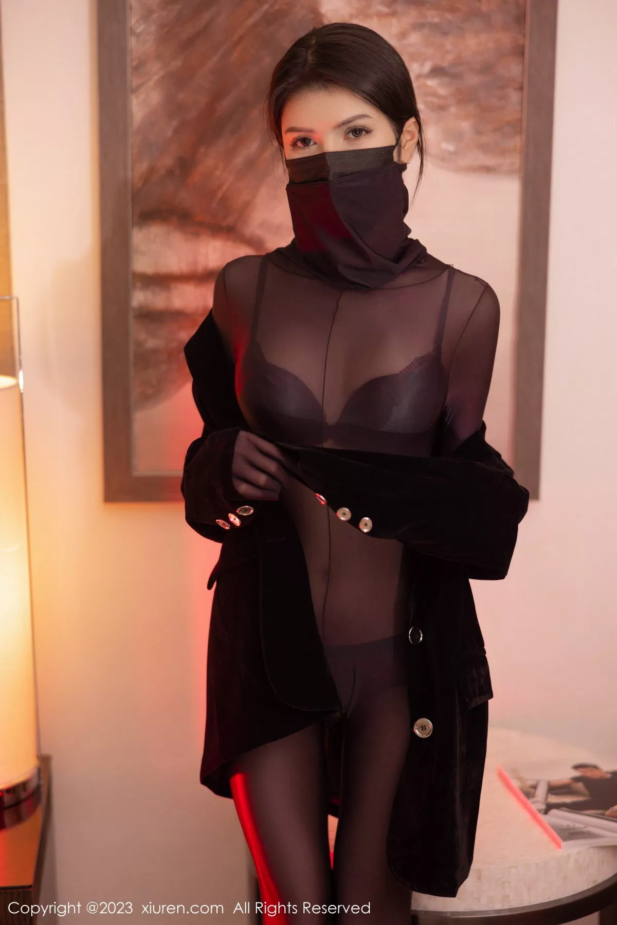 [XiuRen秀人网] 2023.01.05 No.6090 媛媛酱belle 连体衣美腿 [84P] NO.6