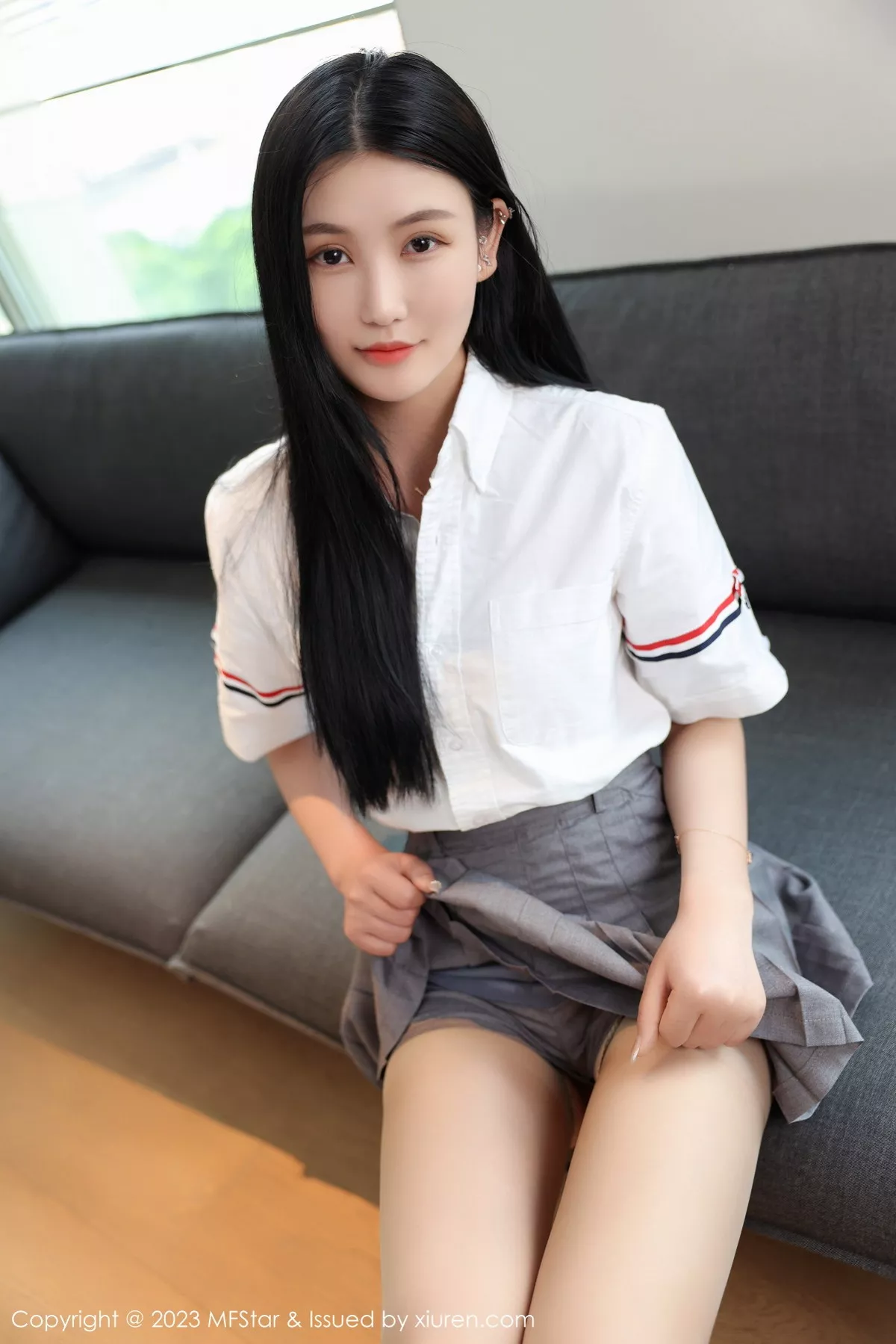 [MFStar模范学院] 2023.01.05 VOL.578 Ai西西里 短裙美腿 [62P] NO.10