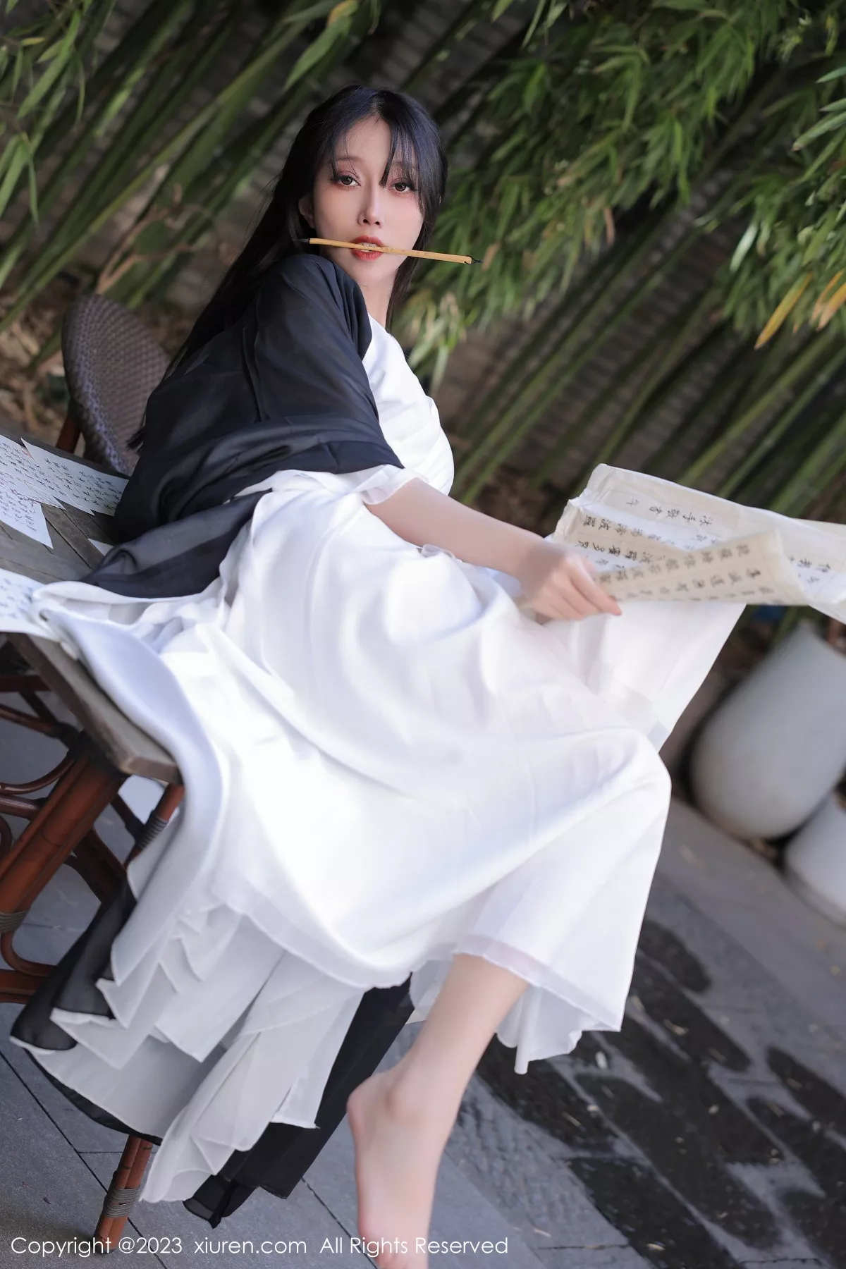 [XiuRen秀人网] 2023.01.06 No.6094 玥儿玥er 古装美腿 [55P] NO.11