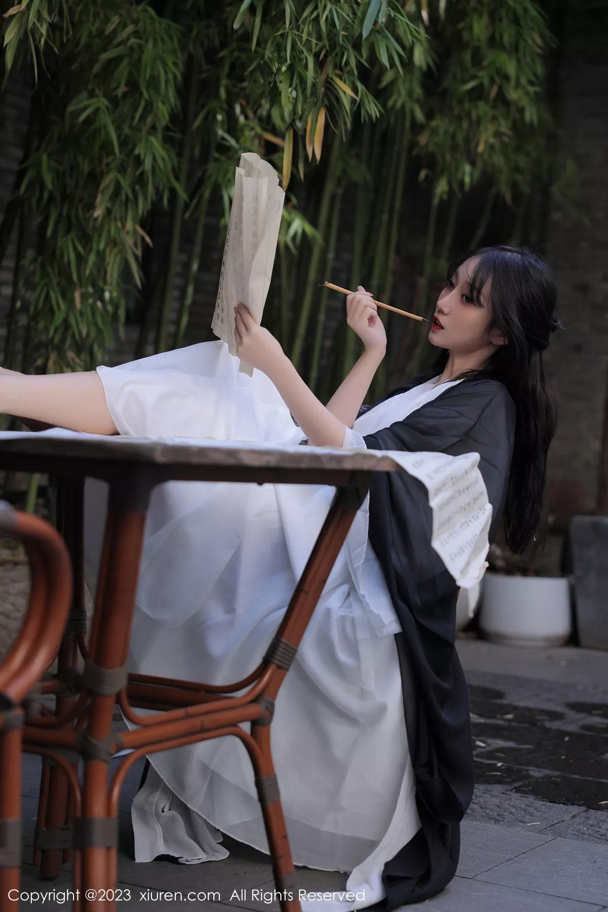 [XiuRen秀人网] 2023.01.06 No.6094 玥儿玥er 古装美腿 [55P] NO.7