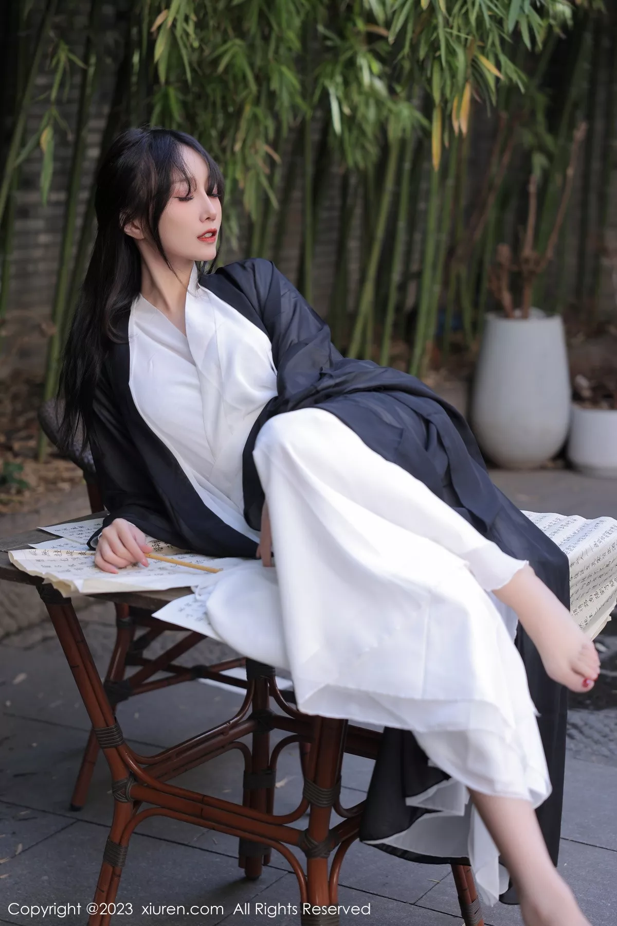 [XiuRen秀人网] 2023.01.06 No.6094 玥儿玥er 古装美腿 [55P] NO.8