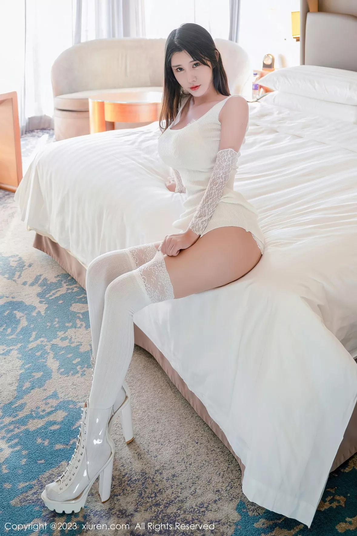 [XiuRen秀人网] 2023.01.13 No.6128 夏沫沫tifa 丝袜美腿 [63P] NO.1