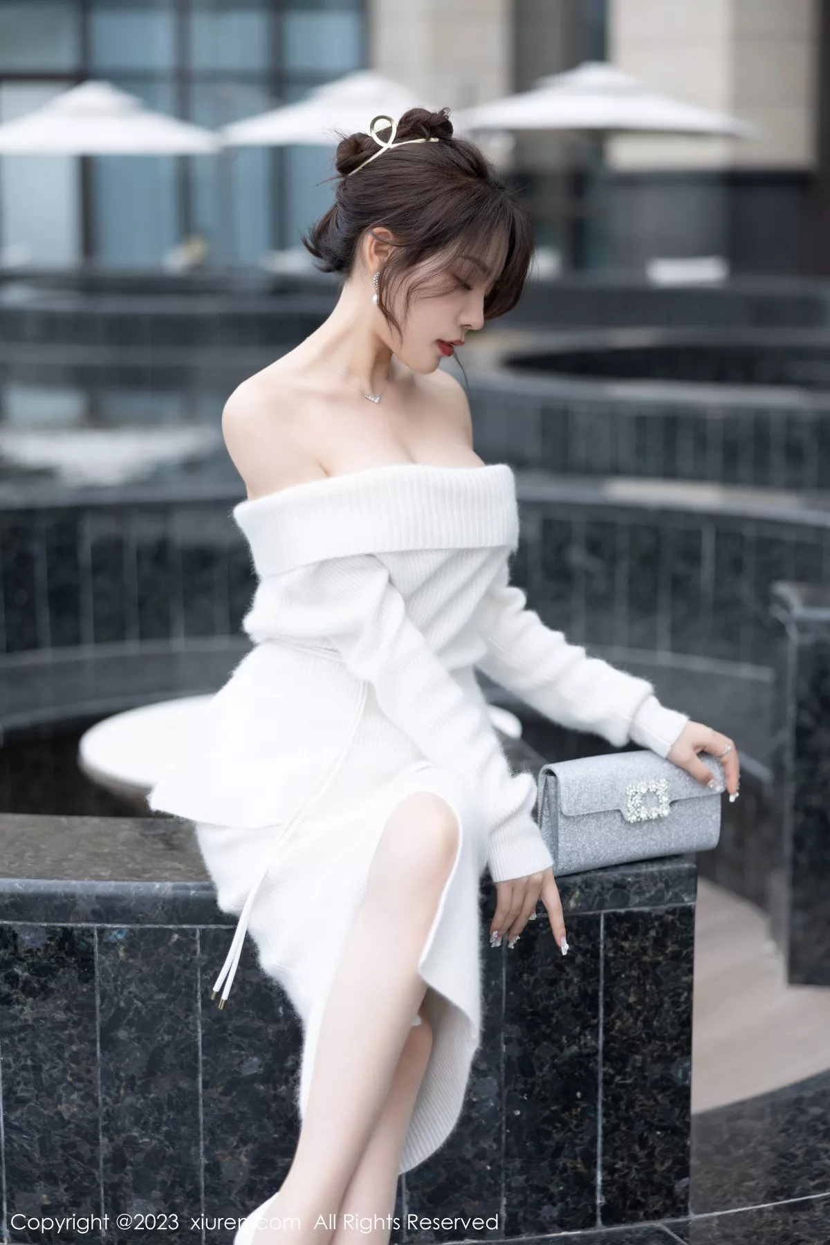 [XiuRen秀人网] 2023.01.13 No.6132 徐莉芝Booty 温泉美腿 [83P] NO.5