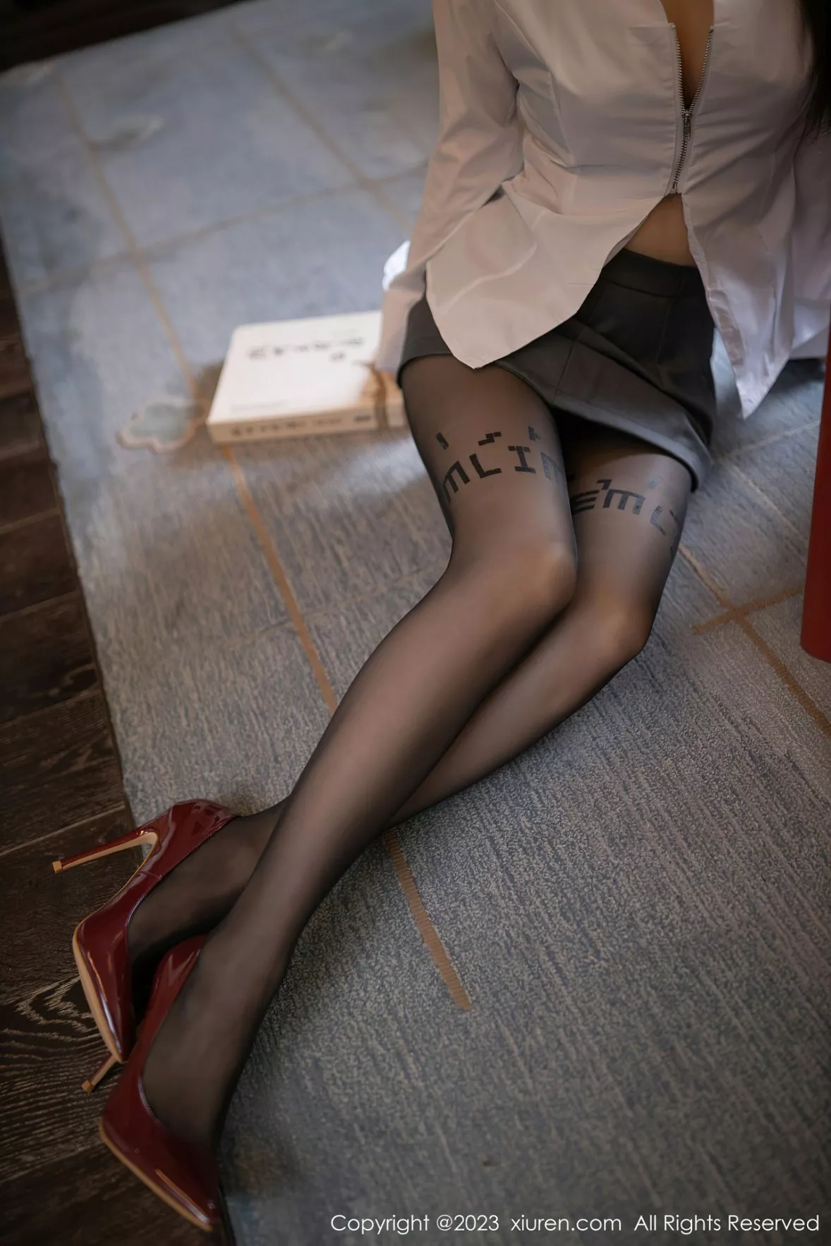 [XiuRen秀人网] 2023.01.13 No.6135 鱼子酱Fish 短裙丝袜 [84P] NO.11