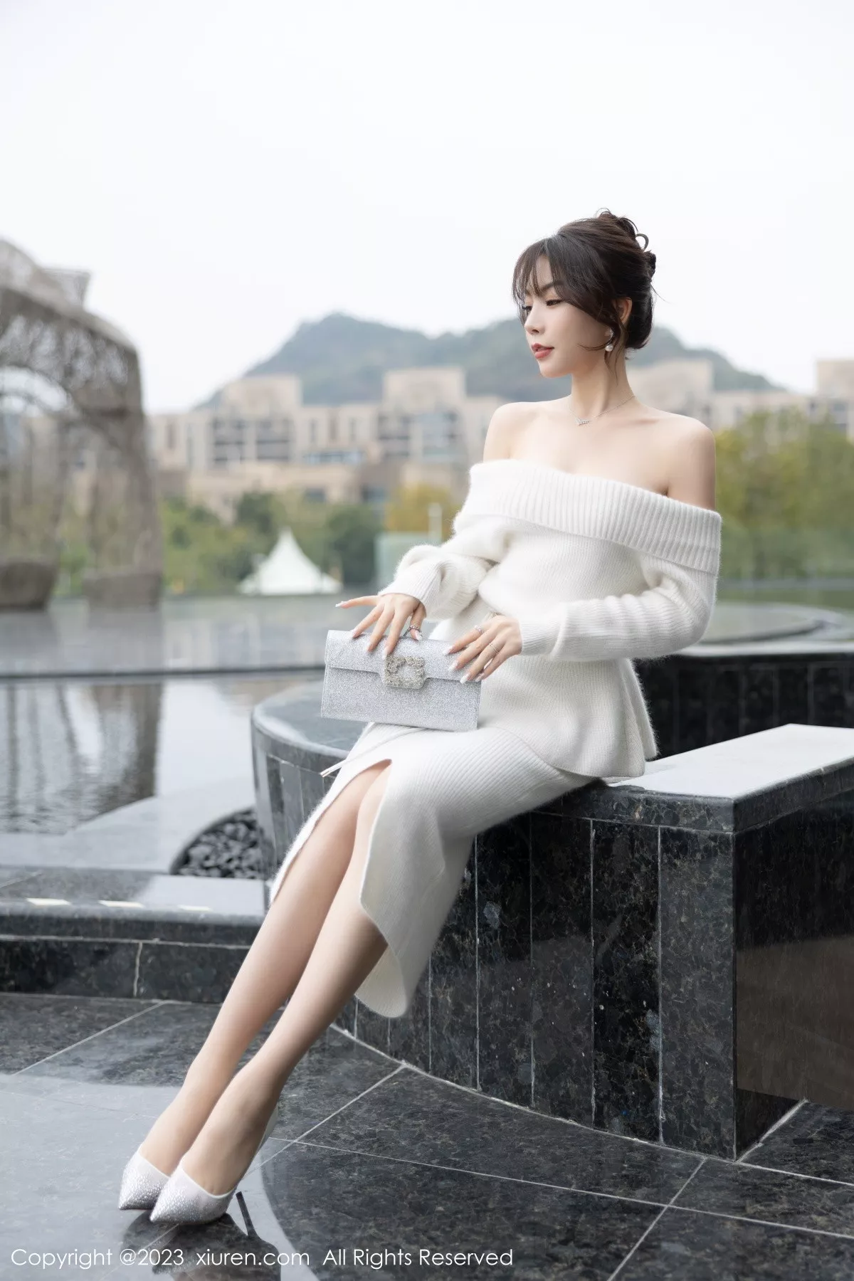 [XiuRen秀人网] 2023.01.13 No.6132 徐莉芝Booty 温泉美腿 [83P] NO.3