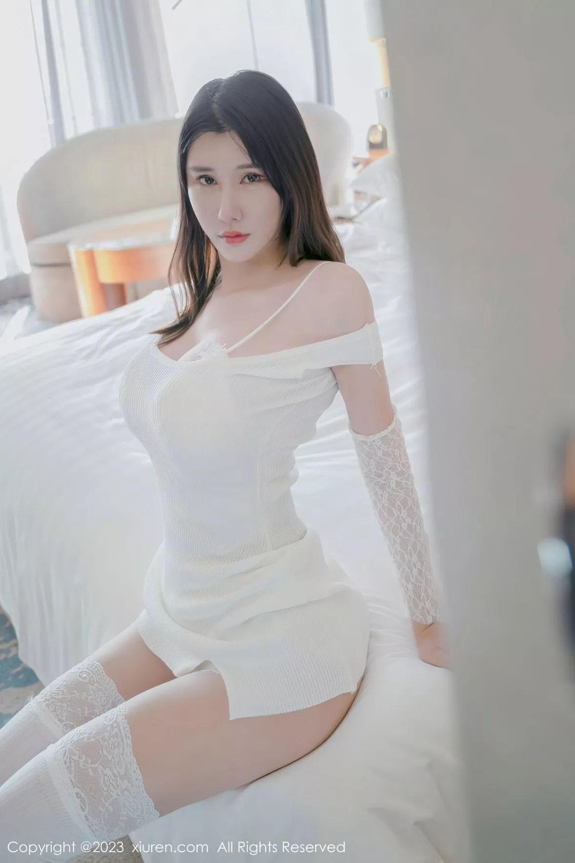 [XiuRen秀人网] 2023.01.13 No.6128 夏沫沫tifa 丝袜美腿 [63P] NO.11