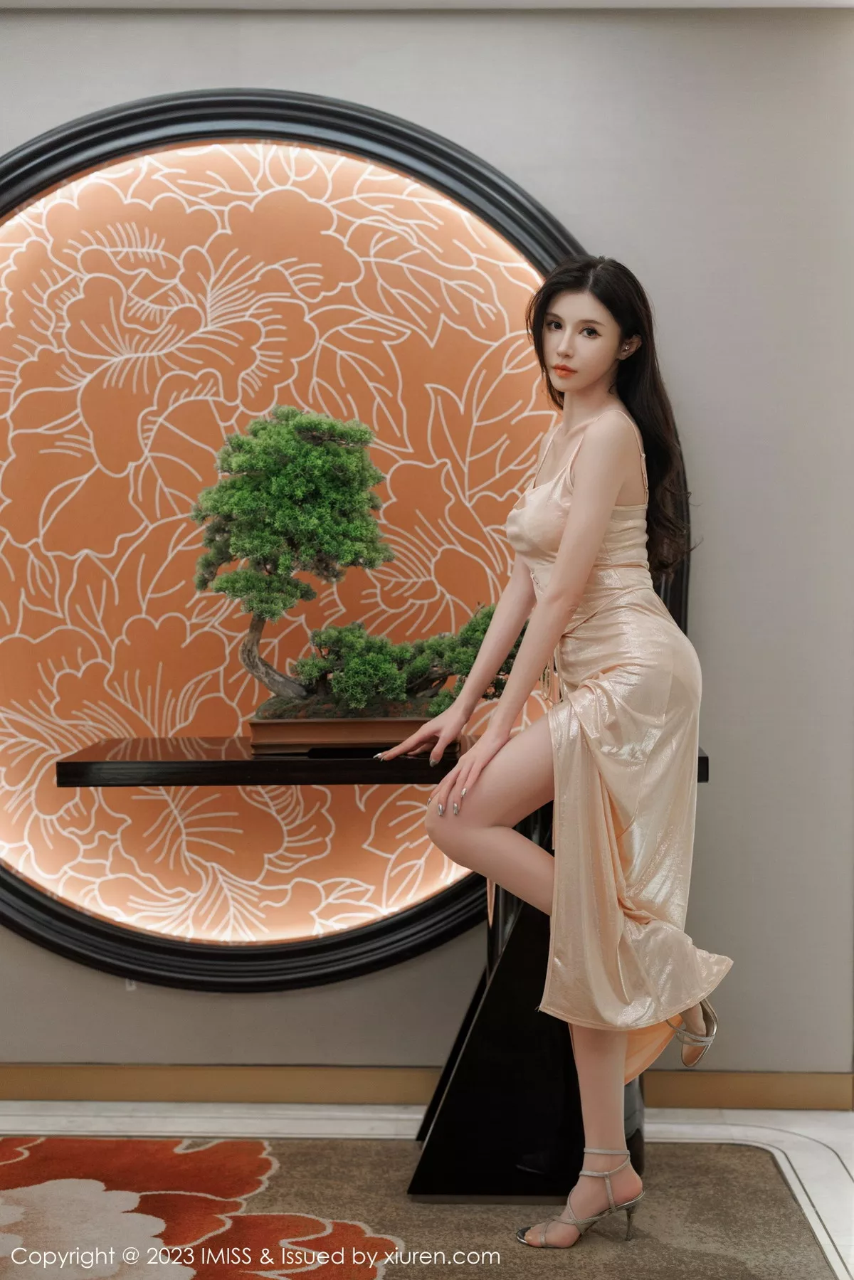 [IMISS爱蜜社] 2023.01.13 VOL.711 泥鳅鳅 美腿长裙 [66P] NO.9