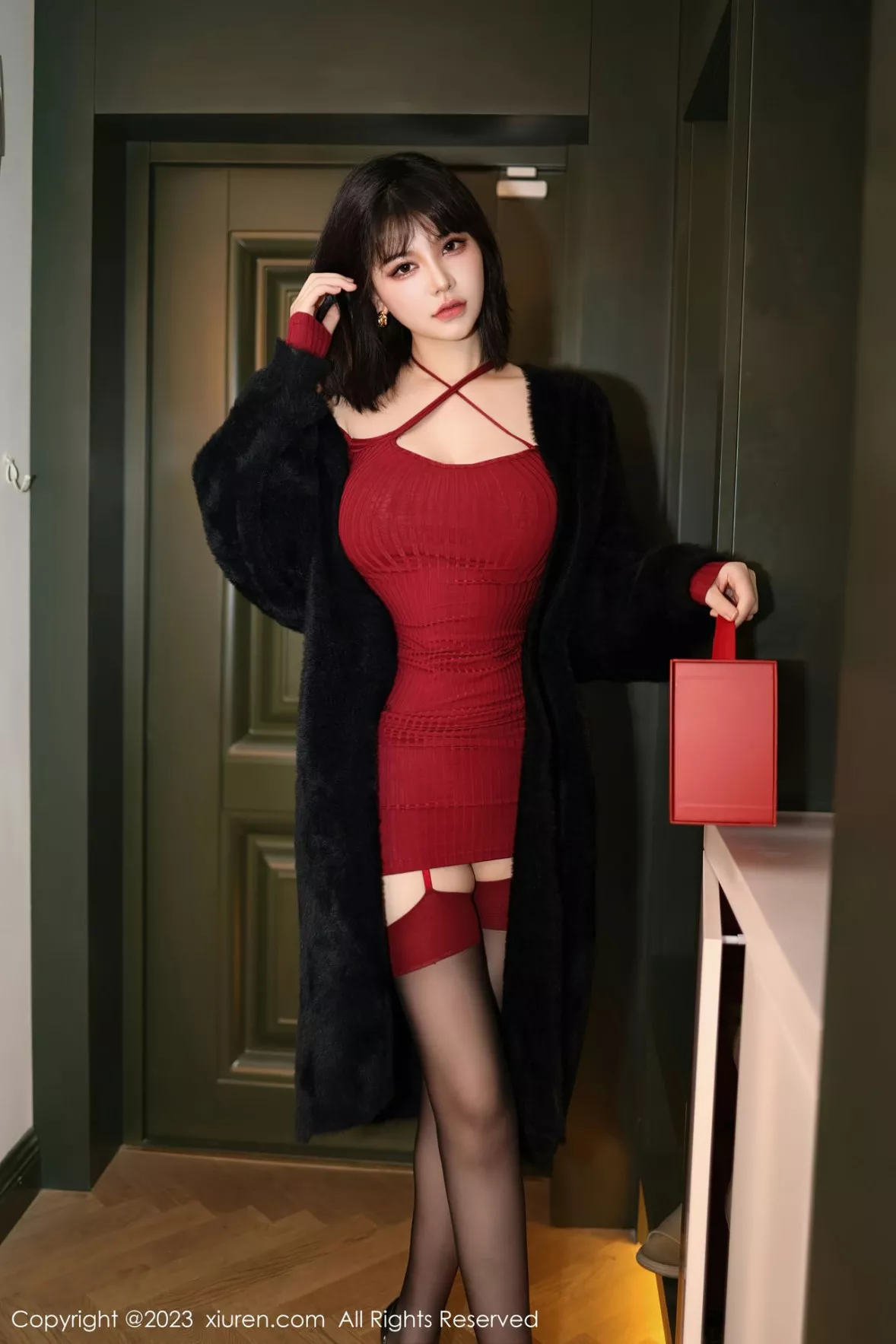 [XiuRen秀人网] 2023.01.17 No.6144 桃桃子_ 丝袜美腿 [81P] NO.7