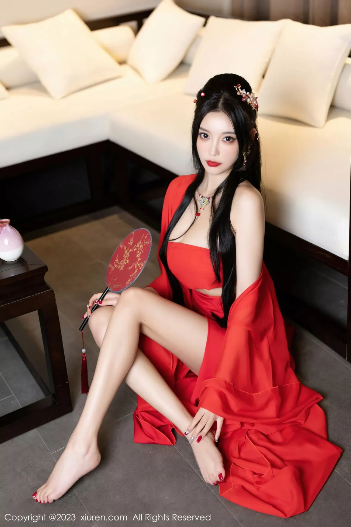 [XiuRen秀人网] 2023.01.17 No.6149 杨晨晨Yome 古装美腿 [88P] NO.1