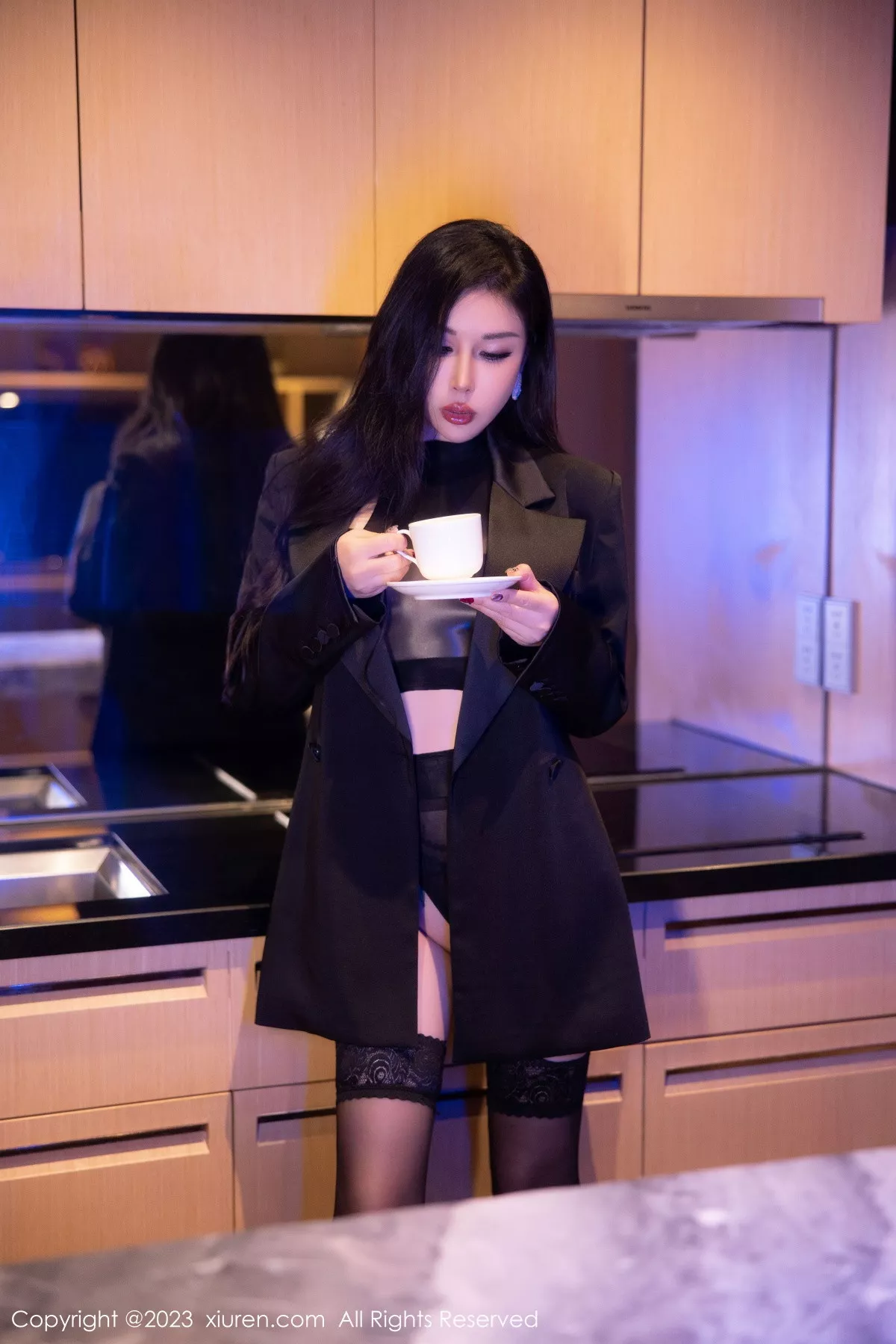 [XiuRen秀人网] 2023.01.17 No.6143 田冰冰 黑丝美臀 [74P] NO.2