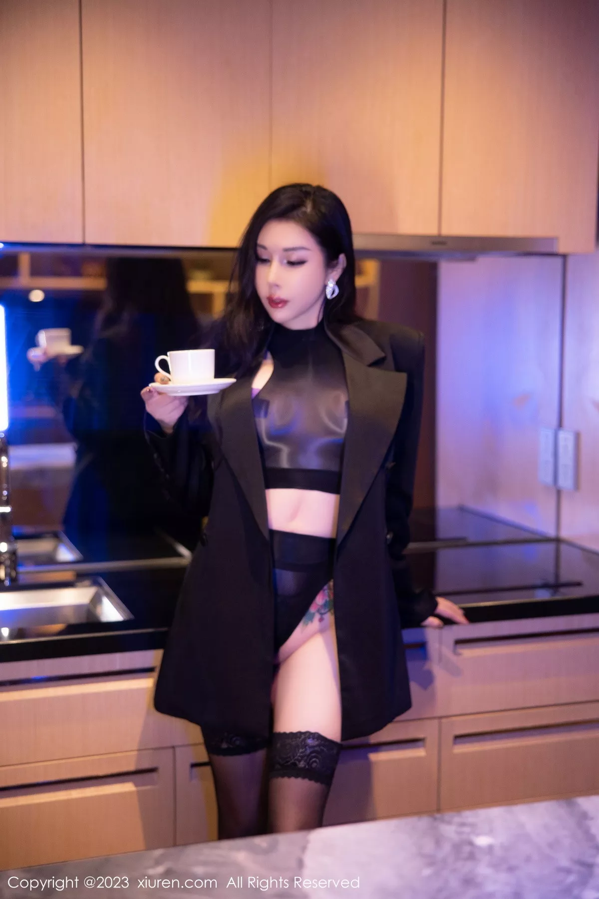 [XiuRen秀人网] 2023.01.17 No.6143 田冰冰 黑丝美臀 [74P] NO.1