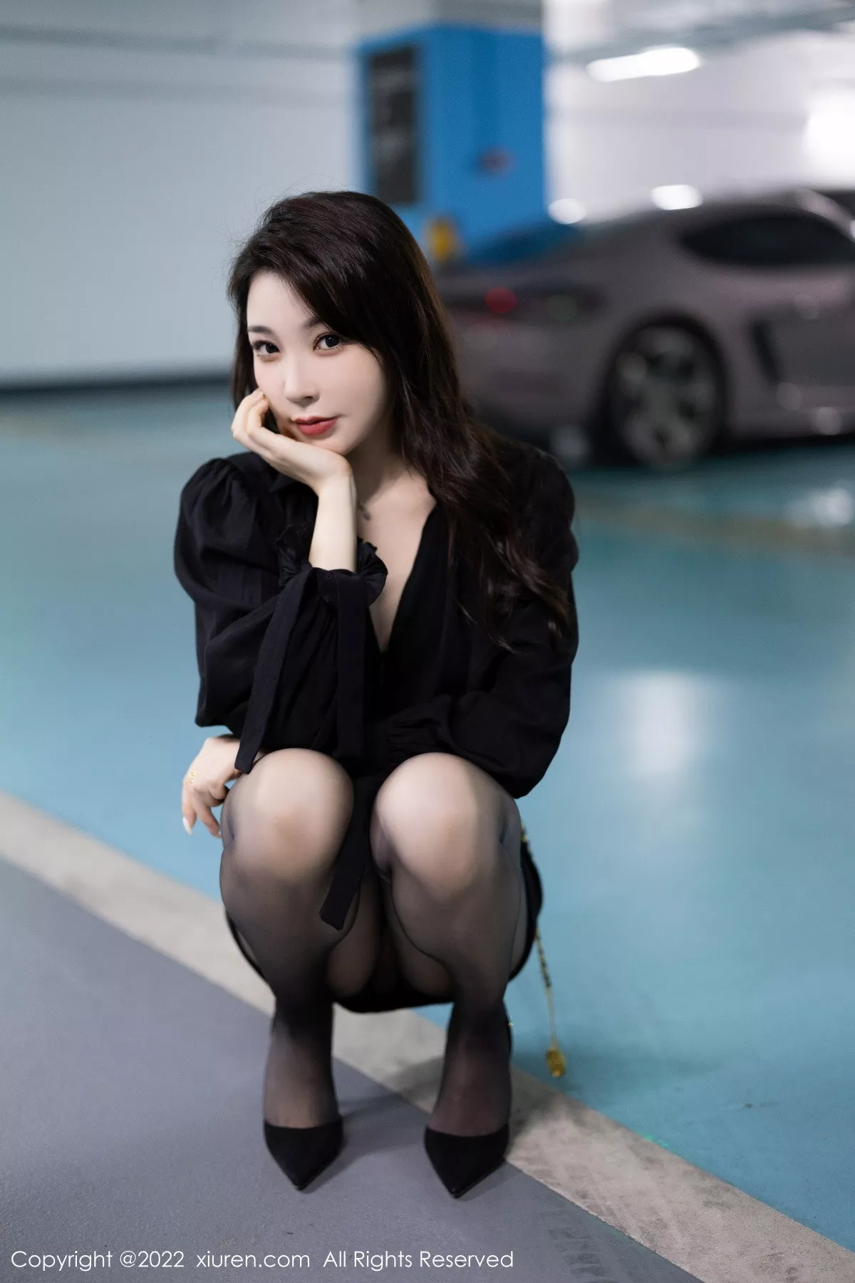 [XiuRen秀人网] 2022.12.22 No.6033 徐莉芝Booty 黑丝美腿 [83P] NO.10