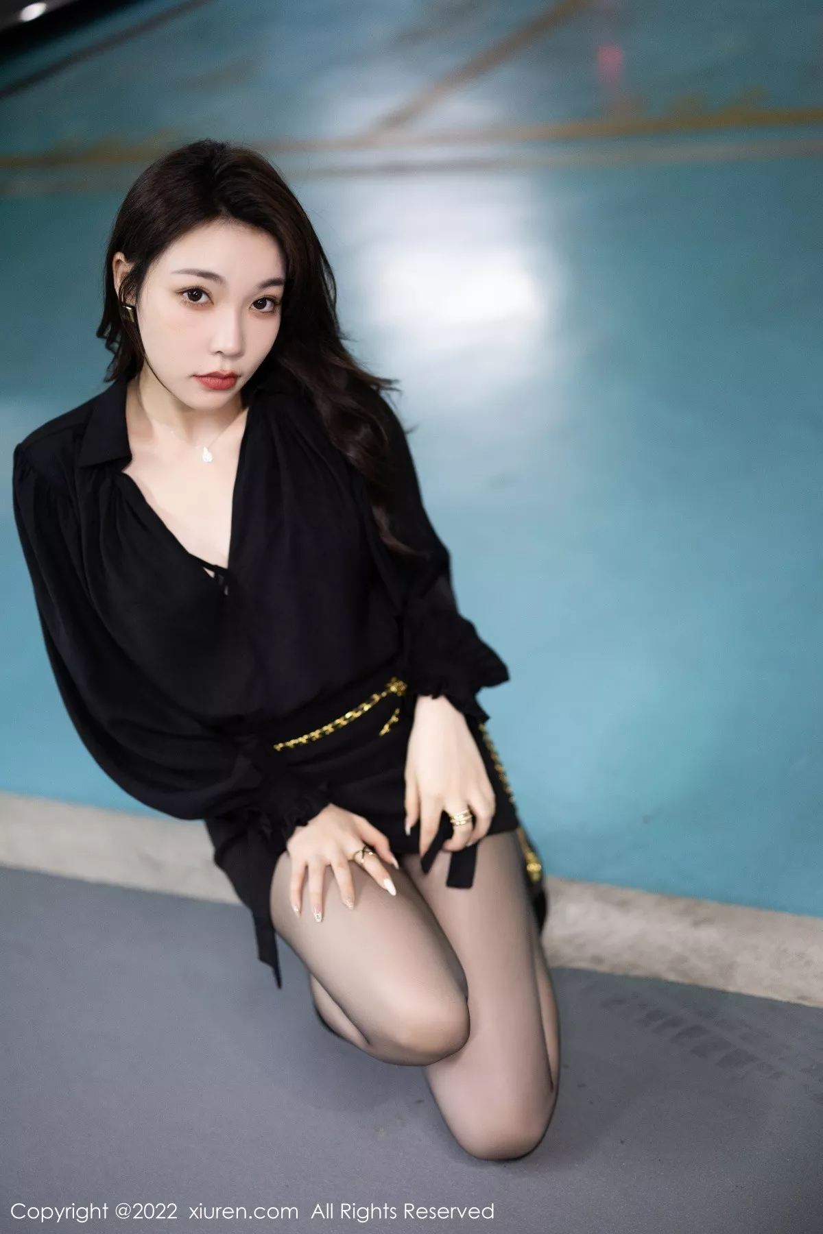 [XiuRen秀人网] 2022.12.22 No.6033 徐莉芝Booty 黑丝美腿 [83P] NO.9