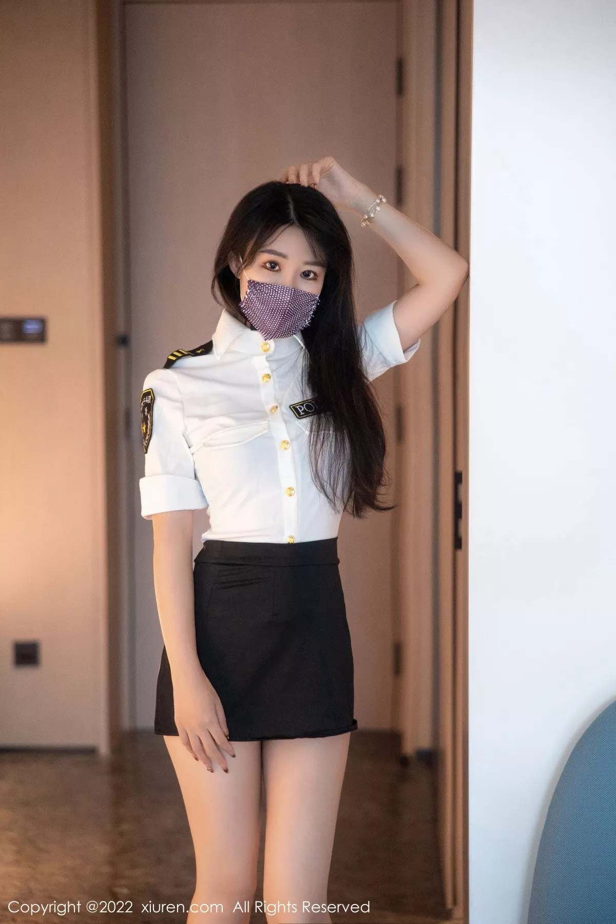 [XiuRen秀人网] 2022.12.26 No.6041 司柠 制服黑丝 [77P] NO.1