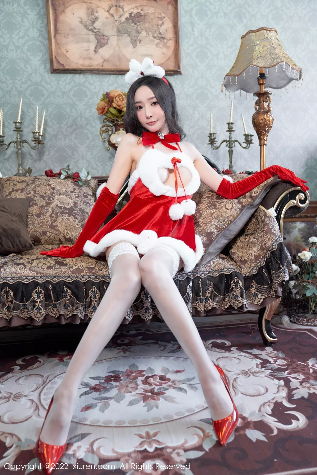 [XiuRen秀人网] 2022.12.26 No.6045 王馨瑶yanni 圣诞主题 [76P] NO.9