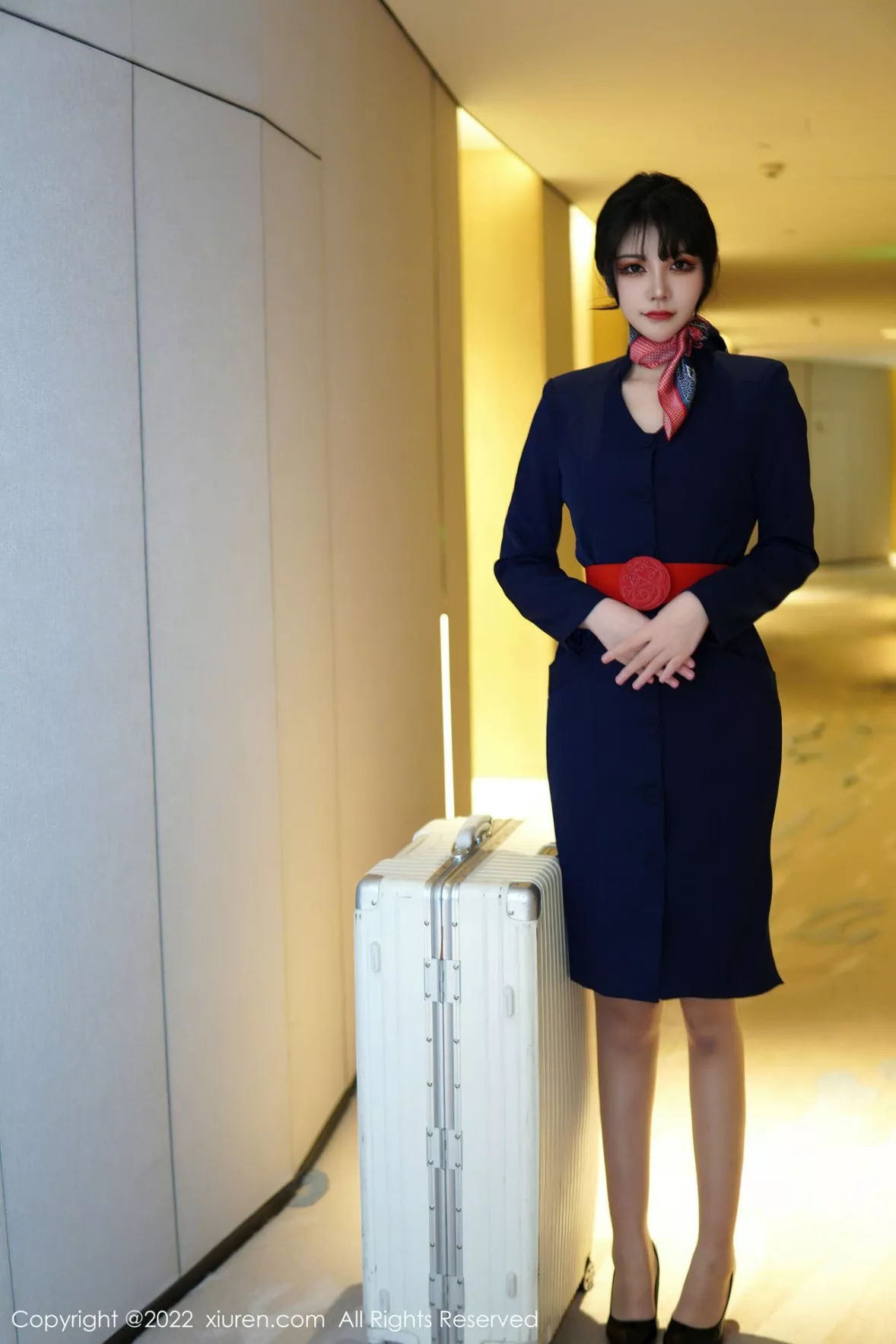 [XiuRen秀人网] 2022.12.27 No.6048 桃桃子_ 空姐制服 [82P] NO.1