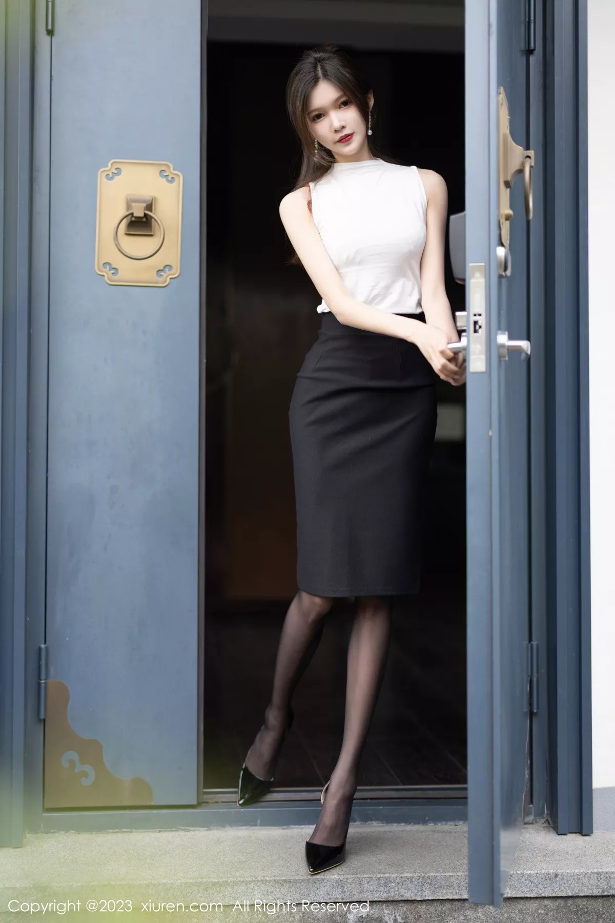 [XiuRen秀人网] 2023.01.31 No.6194 程程程- 黑丝短裙 [81P] NO.2