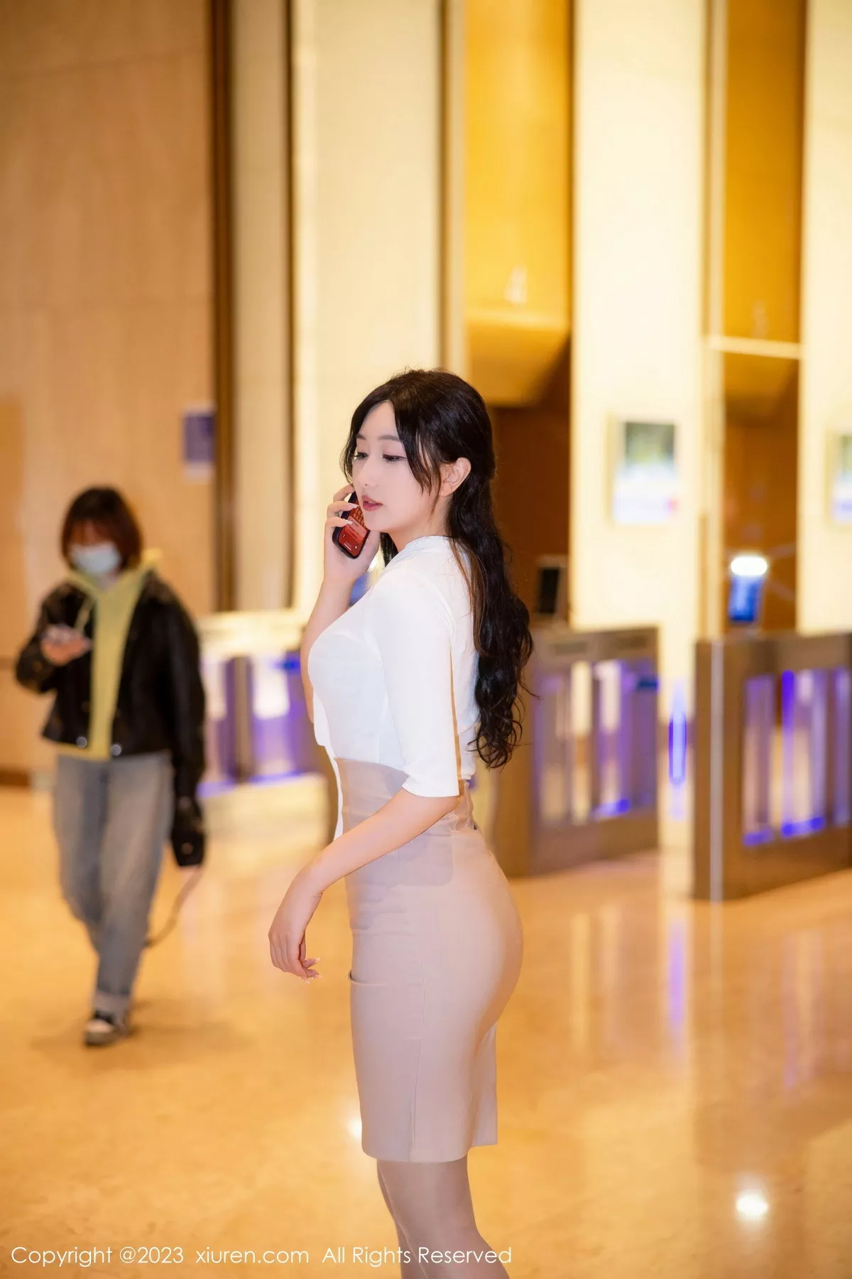 [XiuRen秀人网] 2023.02.02 No.6207 江真真 妩媚美腿 [110P] NO.5