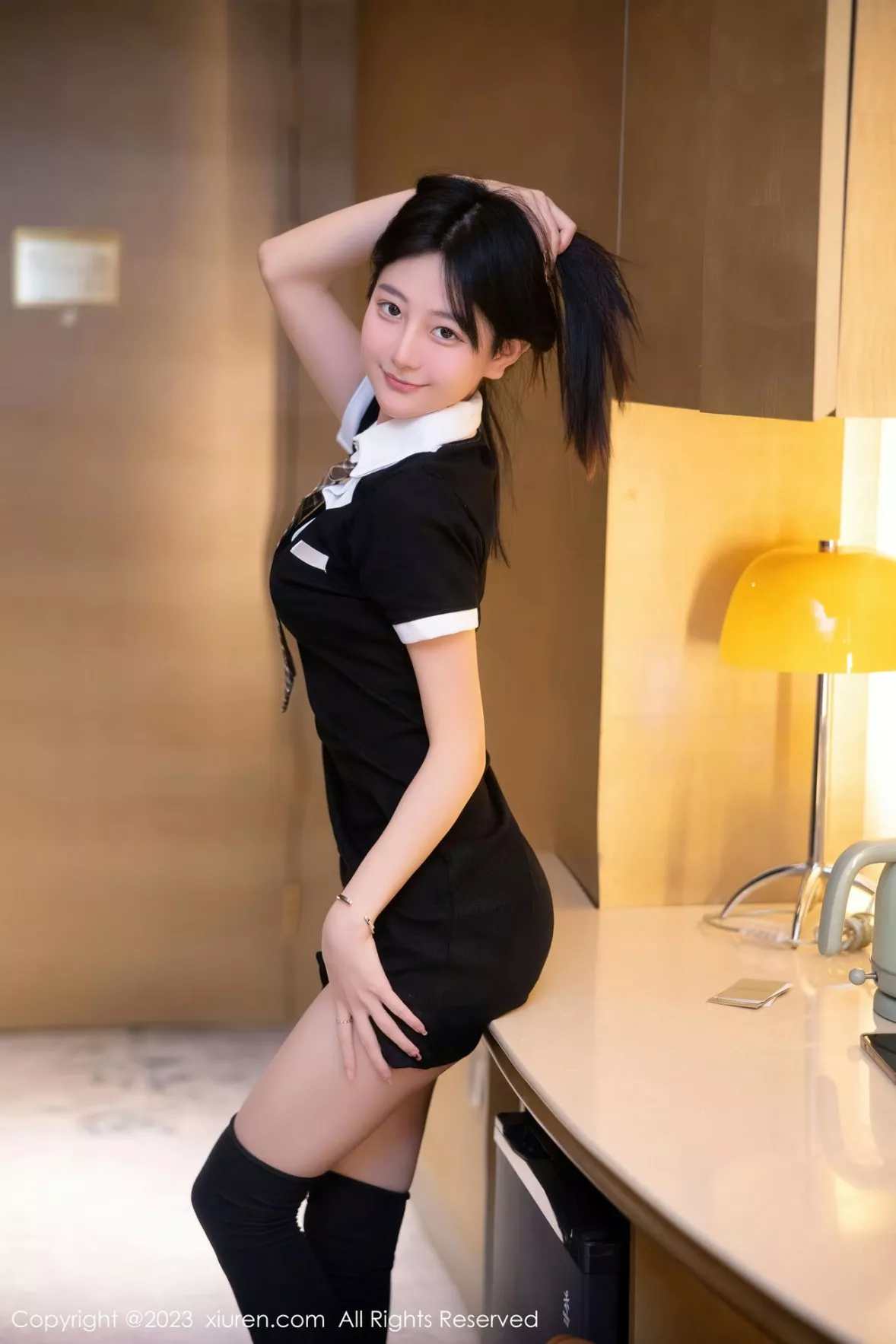 [XiuRen秀人网] 2023.02.03 No.6210 谢小蒽 新人美腿 [91P] NO.4