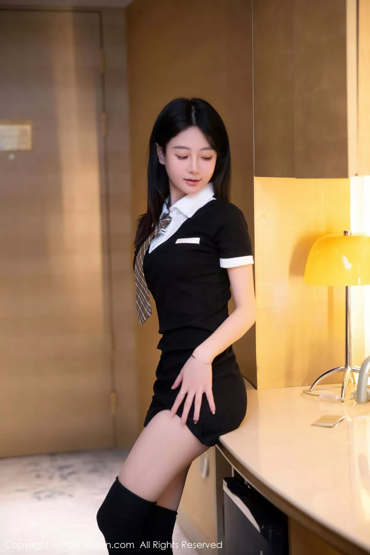 [XiuRen秀人网] 2023.02.03 No.6210 谢小蒽 新人美腿 [91P] NO.3