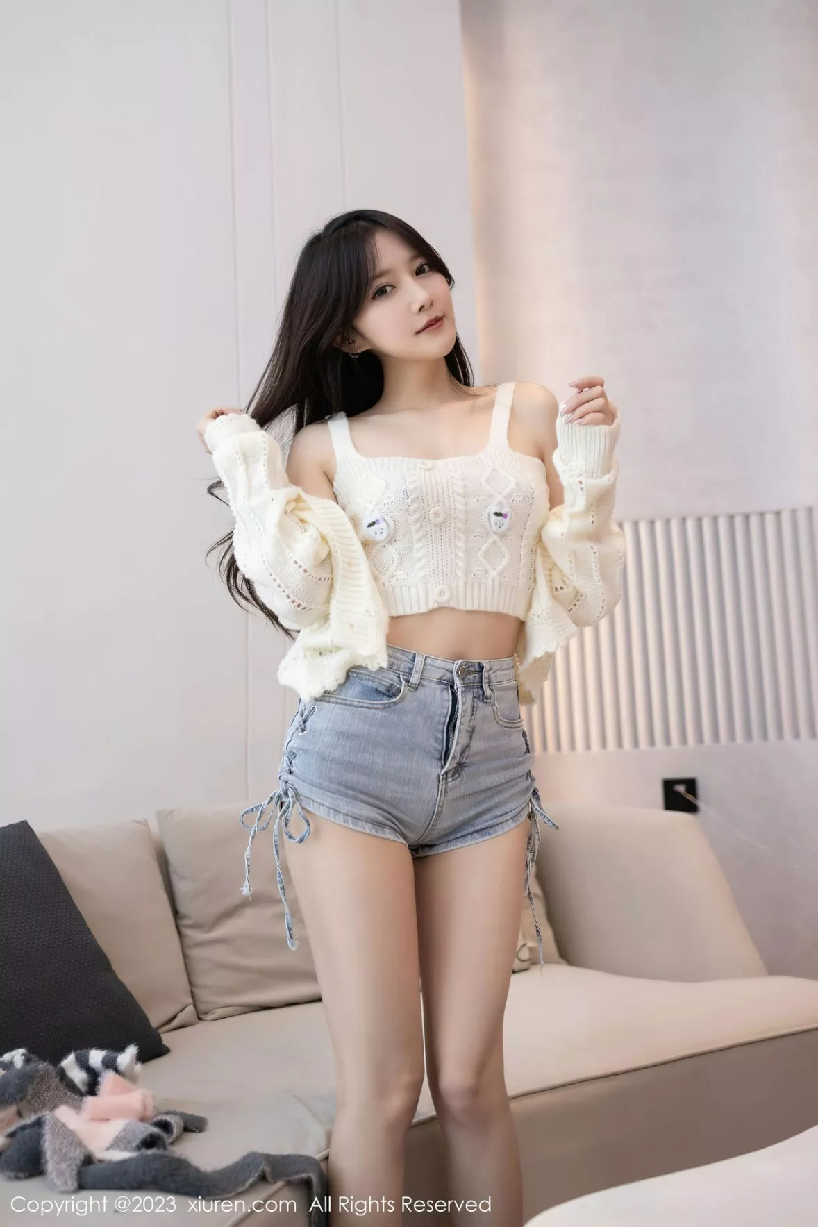 [XiuRen秀人网] 2023.02.03 No.6216 鱼子酱Fish 牛仔裤美臀 [78P] NO.4