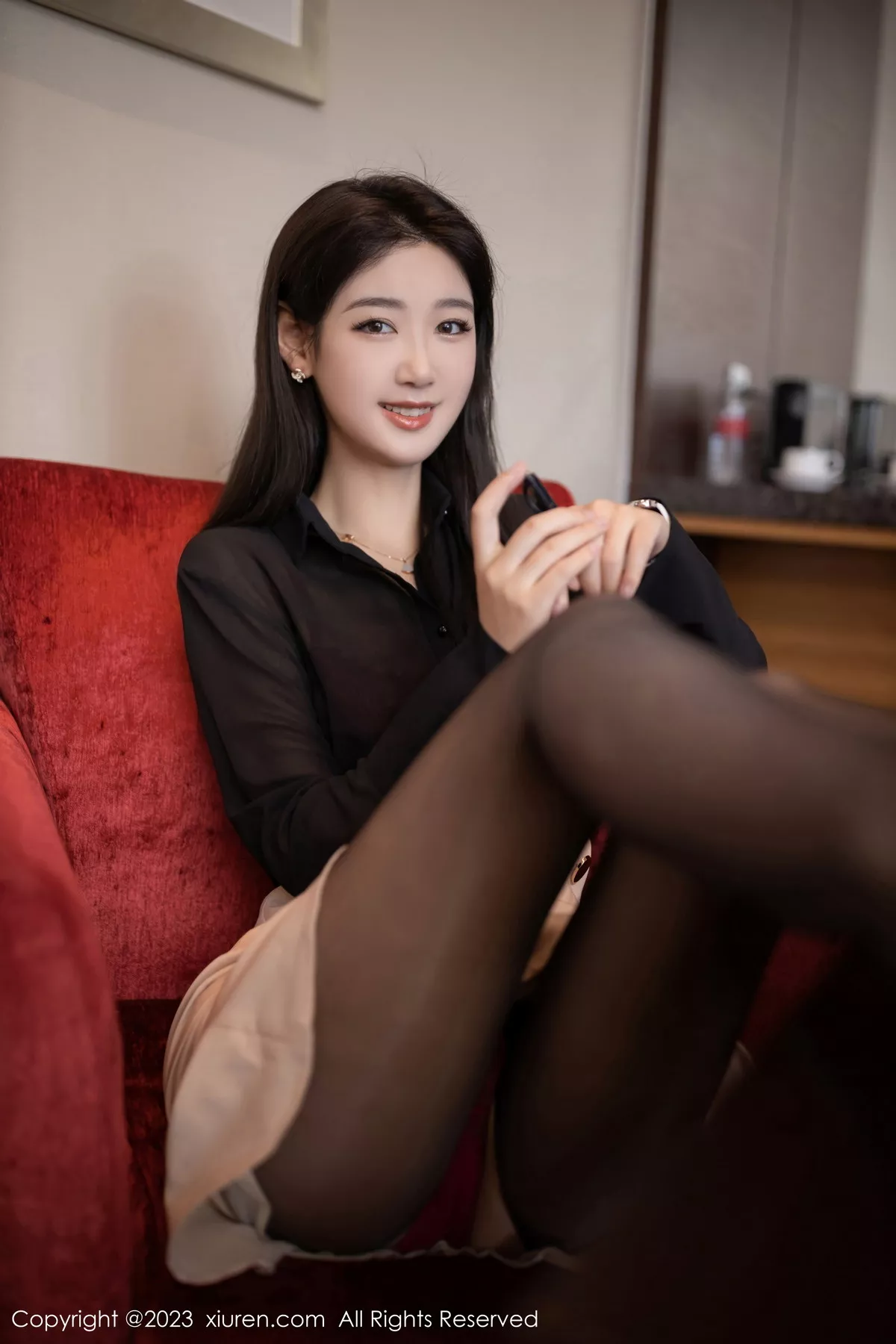 [XiuRen秀人网] 2023.02.06 No.6223 唐安琪 黑丝美腿 [81P] NO.10