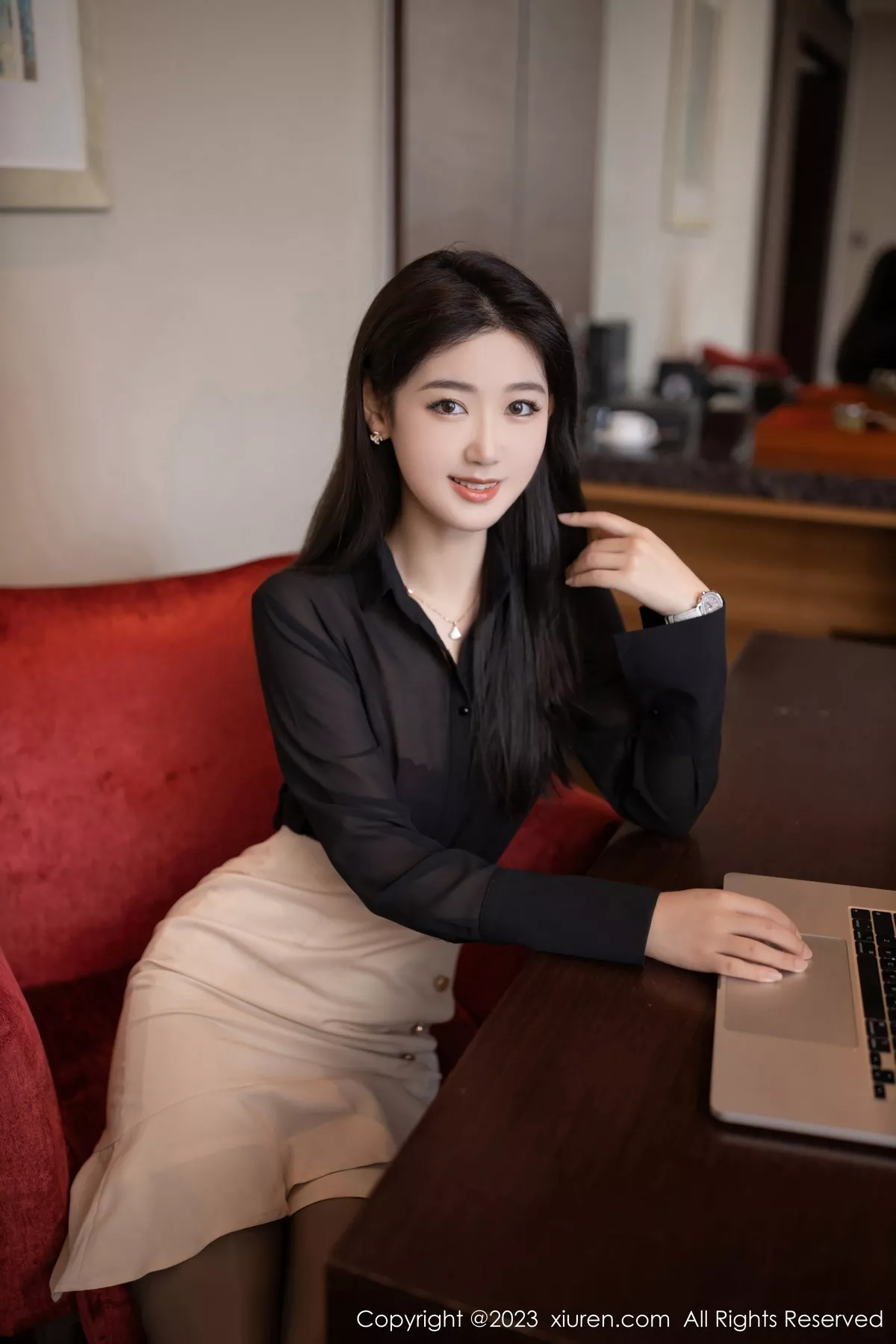 [XiuRen秀人网] 2023.02.06 No.6223 唐安琪 黑丝美腿 [81P] NO.9