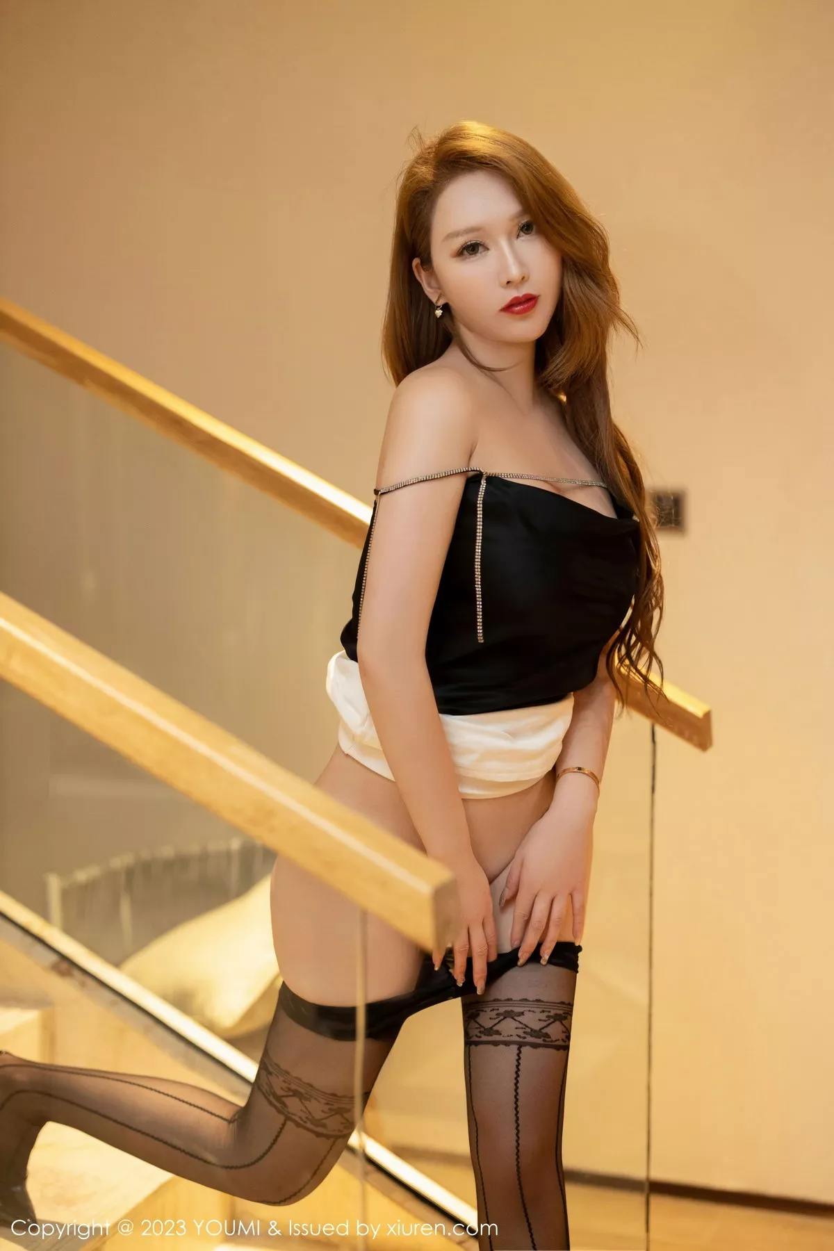 [YOUMI尤蜜荟] 2023.02.07 VOL.898 尤妮丝Egg 黑丝美臀 [56P] NO.12