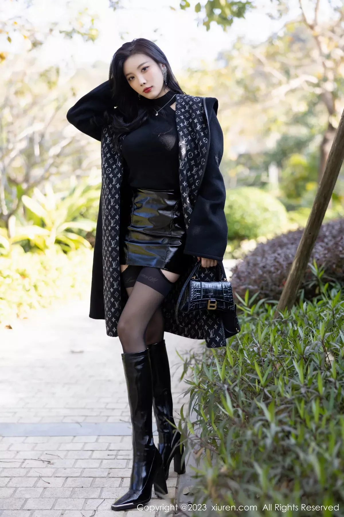 [XiuRen秀人网] 2023.02.07 No.6229 杨晨晨Yome 黑丝美臀 [73P] NO.2