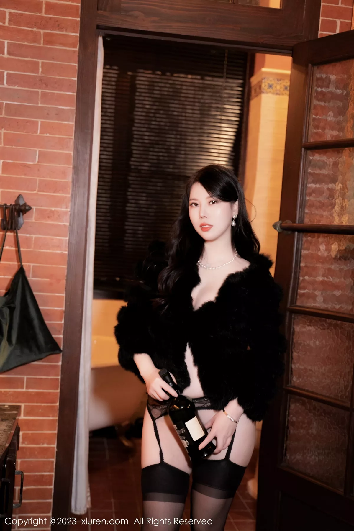 [XiuRen秀人网] 2023.02.07 No.6225 白茹雪 黑丝美臀 [60P] NO.9
