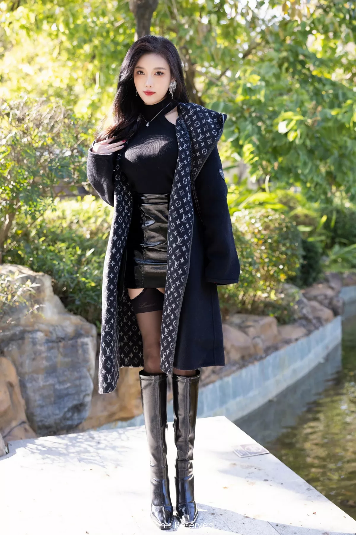 [XiuRen秀人网] 2023.02.07 No.6229 杨晨晨Yome 黑丝美臀 [73P] NO.5