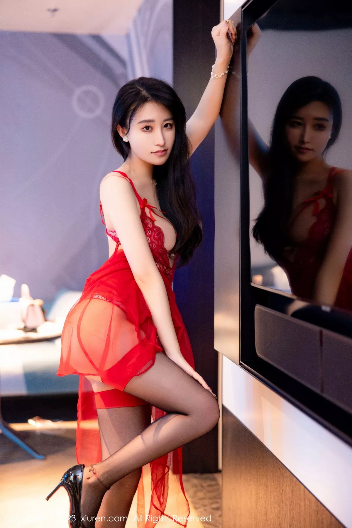 [XiuRen秀人网] 2023.02.09 No.6237 司柠 情趣服 美腿 [66P] NO.7