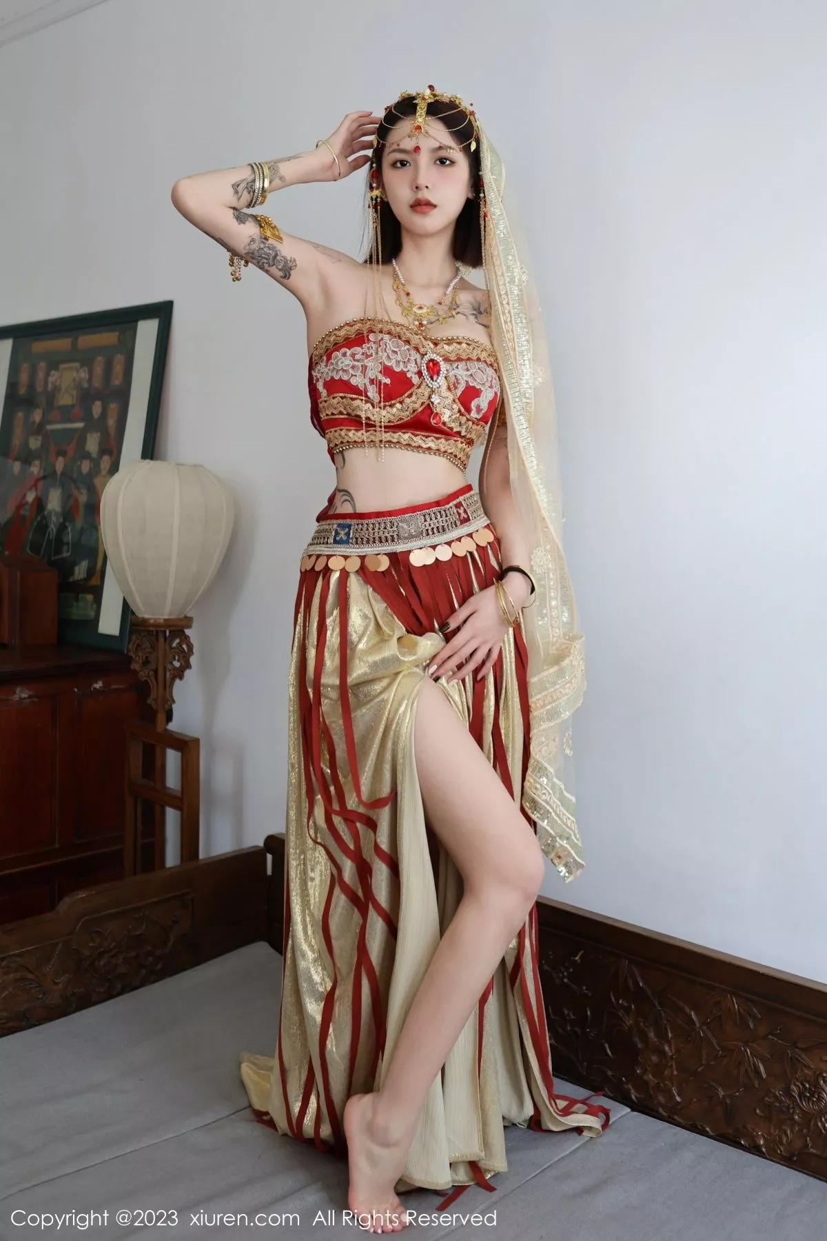 [XiuRen秀人网] 2023.02.09 No.6240 乔一一 异域风情 [76P] NO.7