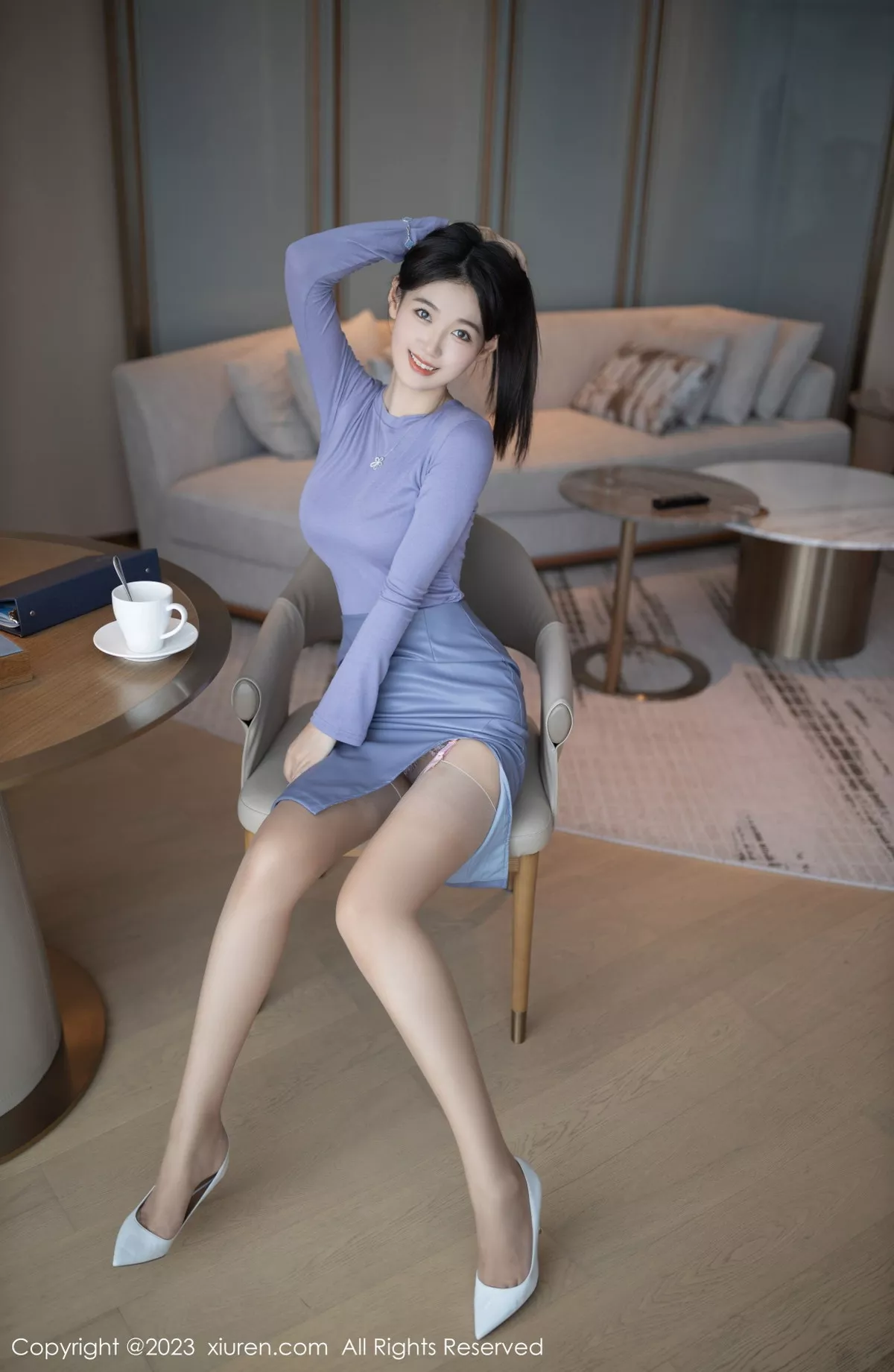 [XiuRen秀人网] 2023.02.13 No.6258 唐安琪 美腿丝袜 [78P] NO.8